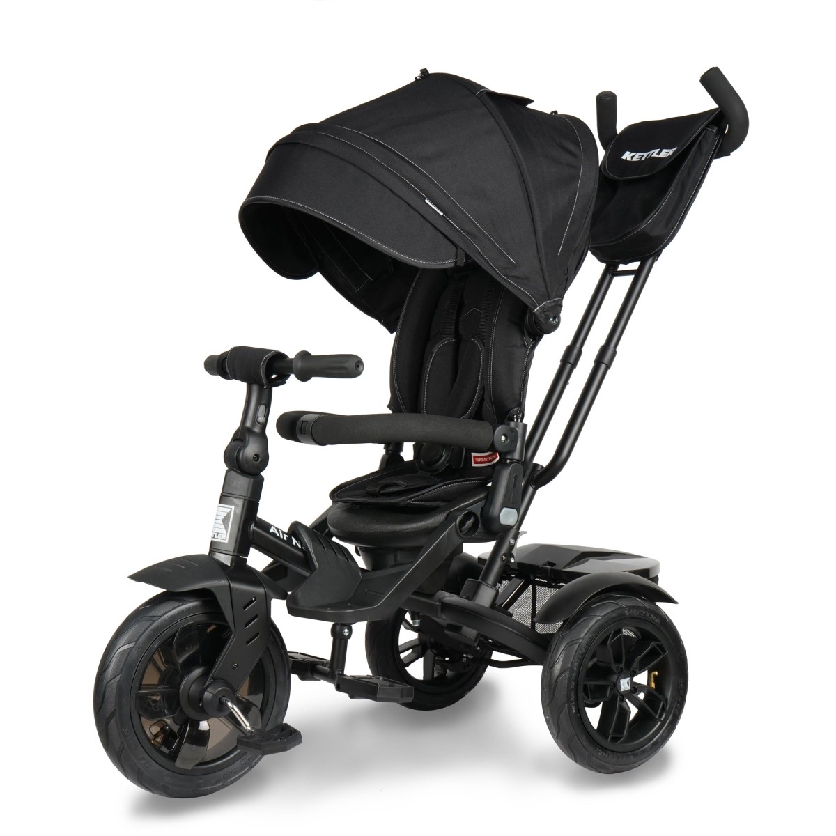 KETTLER T450-Black KETTLER Air Navigator6-in-1 Tricycle