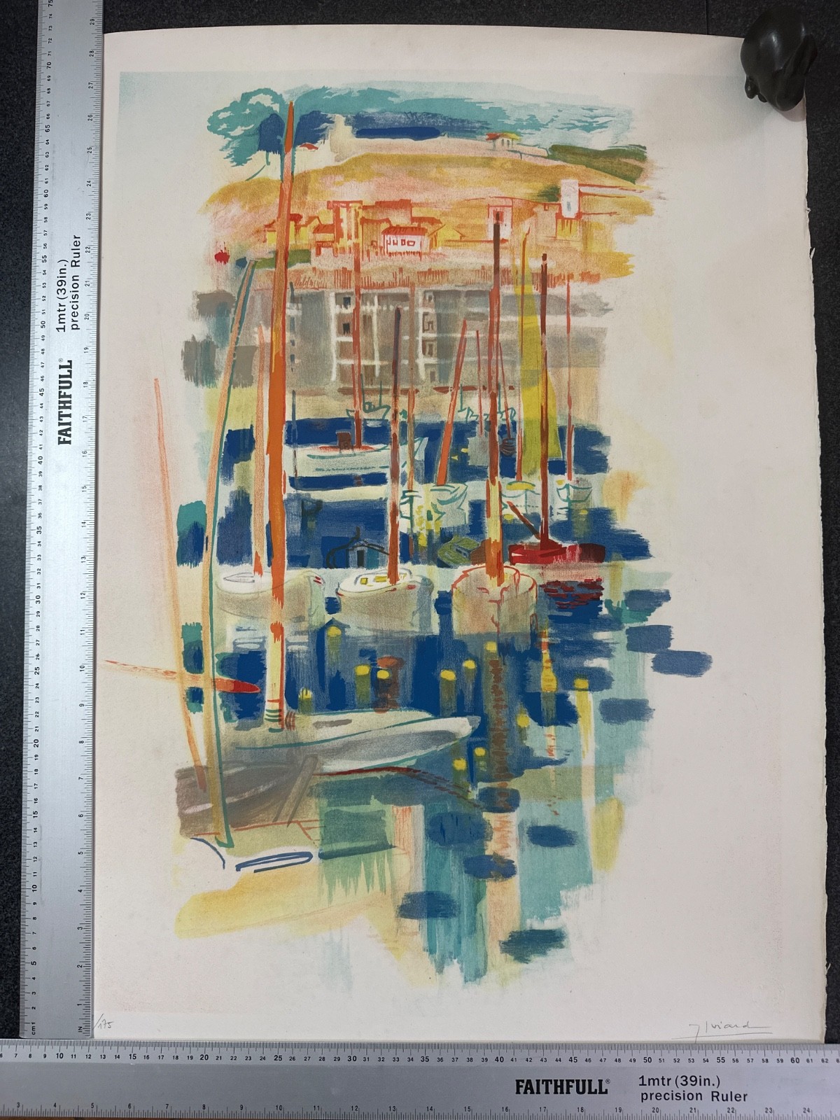 Lithographie moderne viard