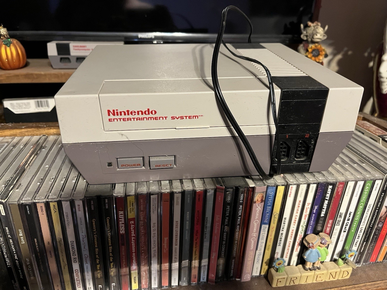 Nintendo Entertainment System Console & Game Cartridges Super Mario Bros. Lot