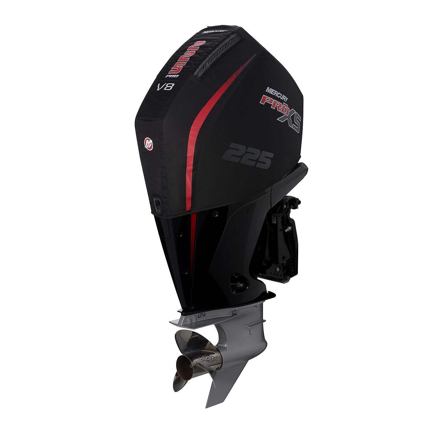 Mercury 8M0228534 Vented Splash Cover for 4.6L V8 225hp Pro XS, Black