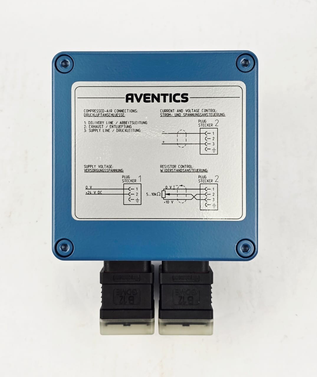 Aventics 3460565500 Pneumatic EP Converter Regulator