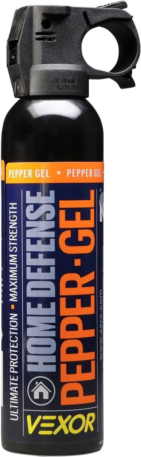 Vexor Home Defense 9.2 oz. Pepper Spray 20-Foot Range for Ultimate Protection...