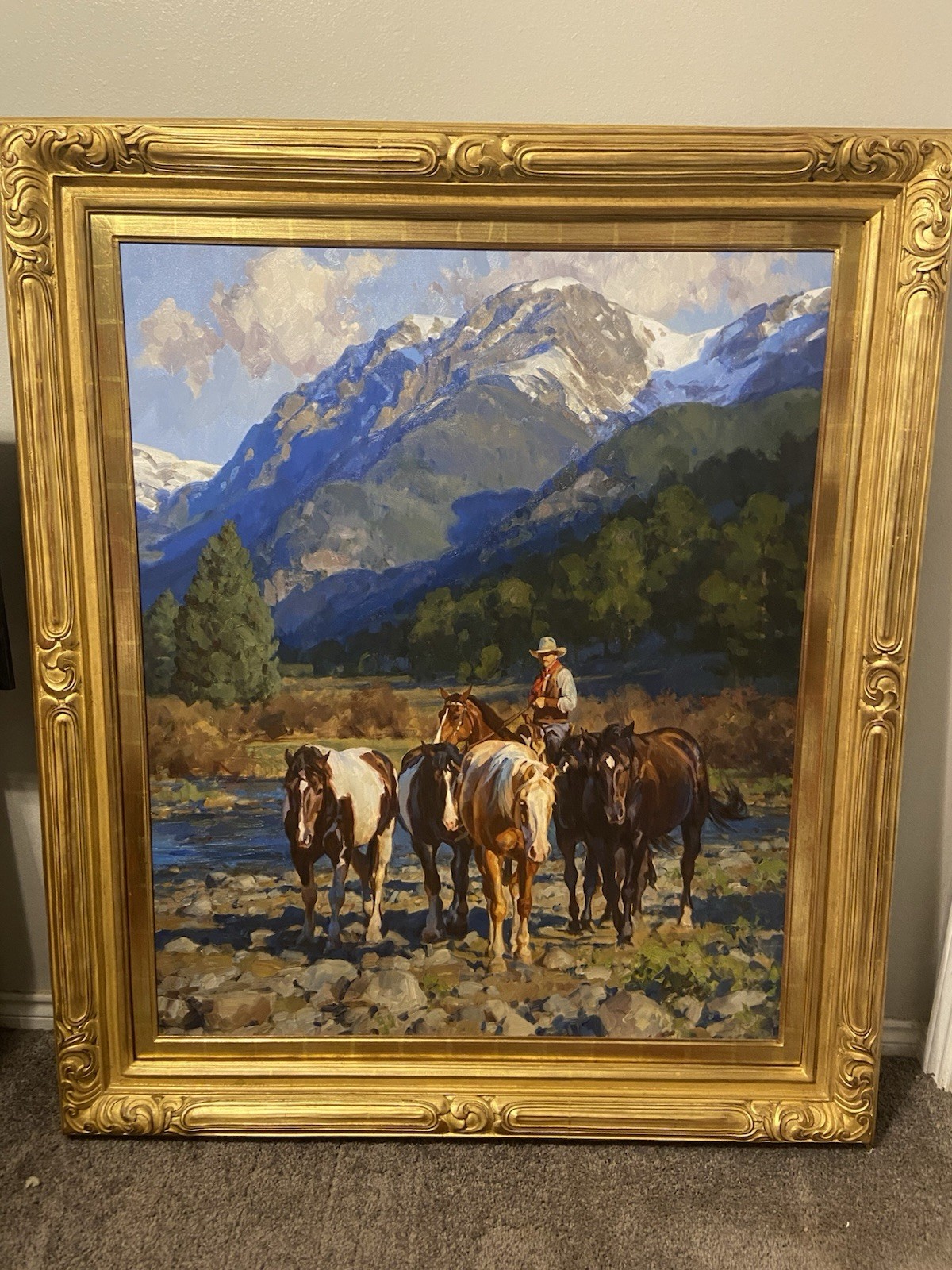 Jason rich “On The Rocks” Original Painting