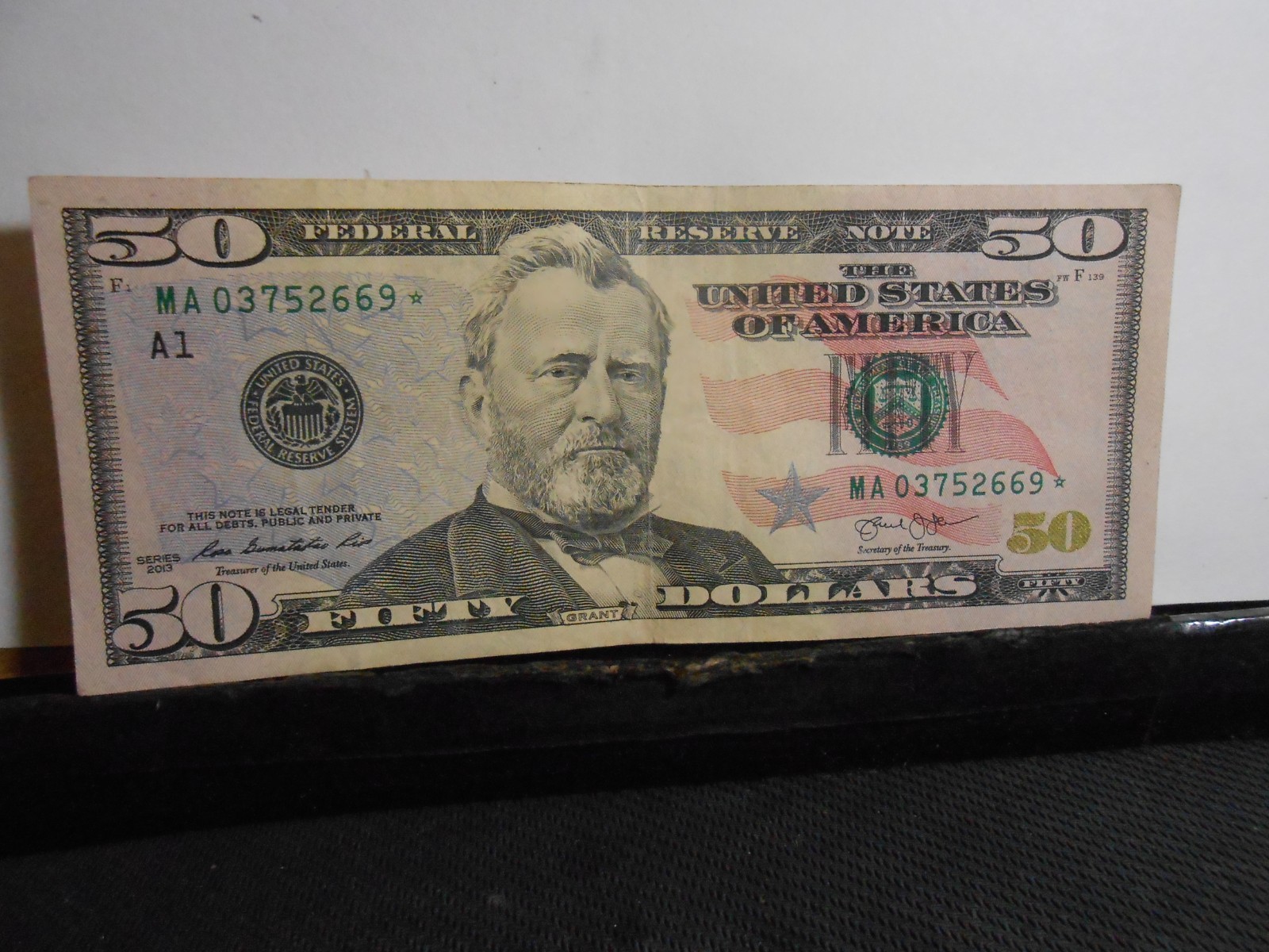2013 $50 Fifty Dollar Star Note! #MA 03752669* Free Shipping!
