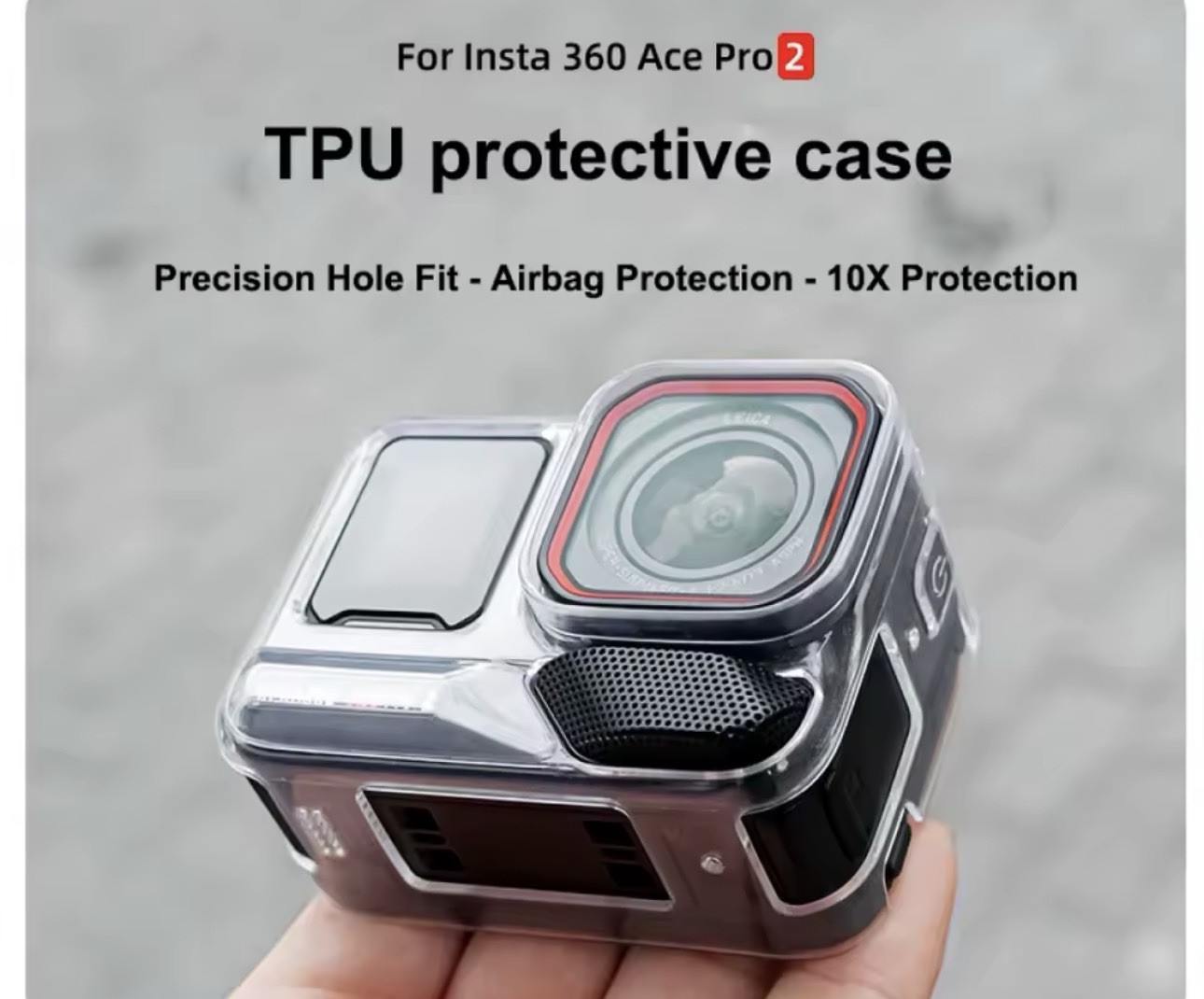 Durable Case For Insta360 Ace Pro 2 Action Accessories Protective Case Cover