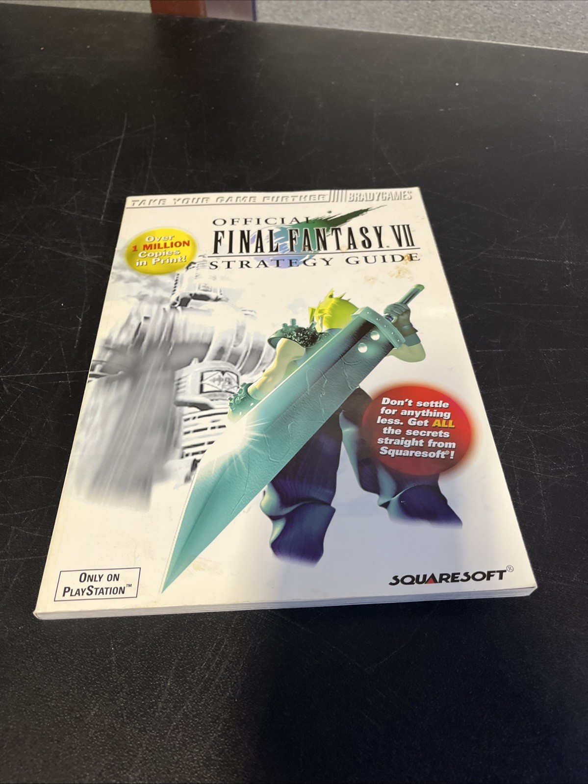 Brady Games Final Fantasy VII 7 Official Guide Really Nice