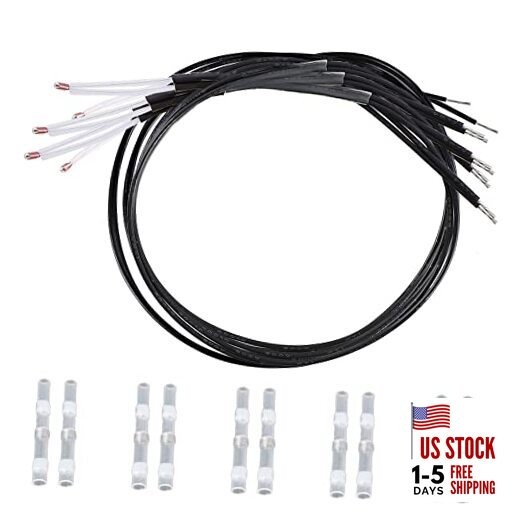  Original 3D Printer Thermistor Temp Sensor NTC100K 5 Pack Quick Replacement 