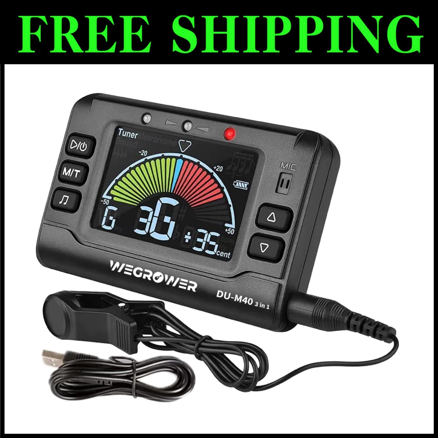 Advanced Metronome Tuner Tone Generator for All Instruments