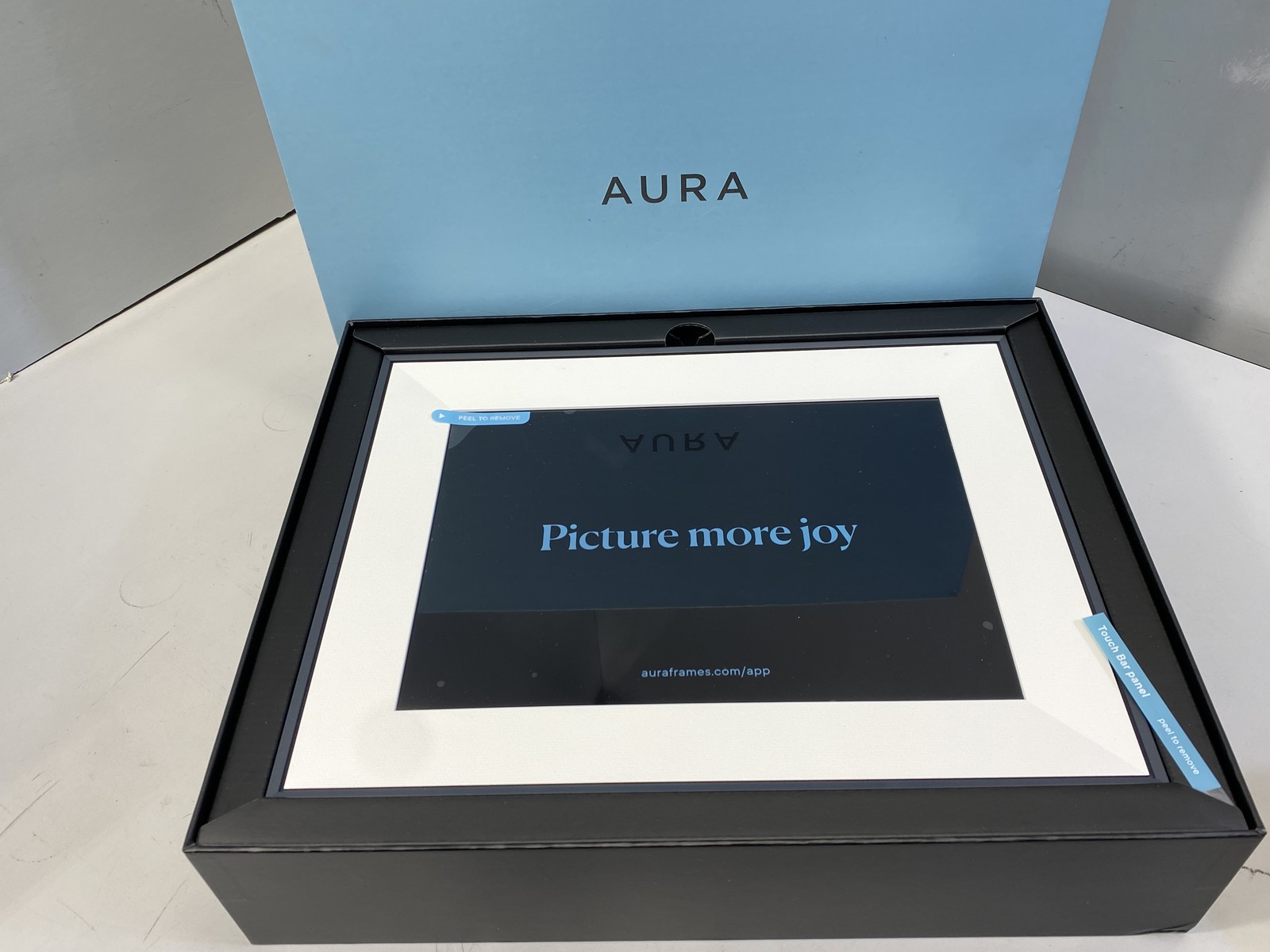 Aura Home - 12" HD Wifi Aspen Digital Photo Frame by Aura - Matted Ink