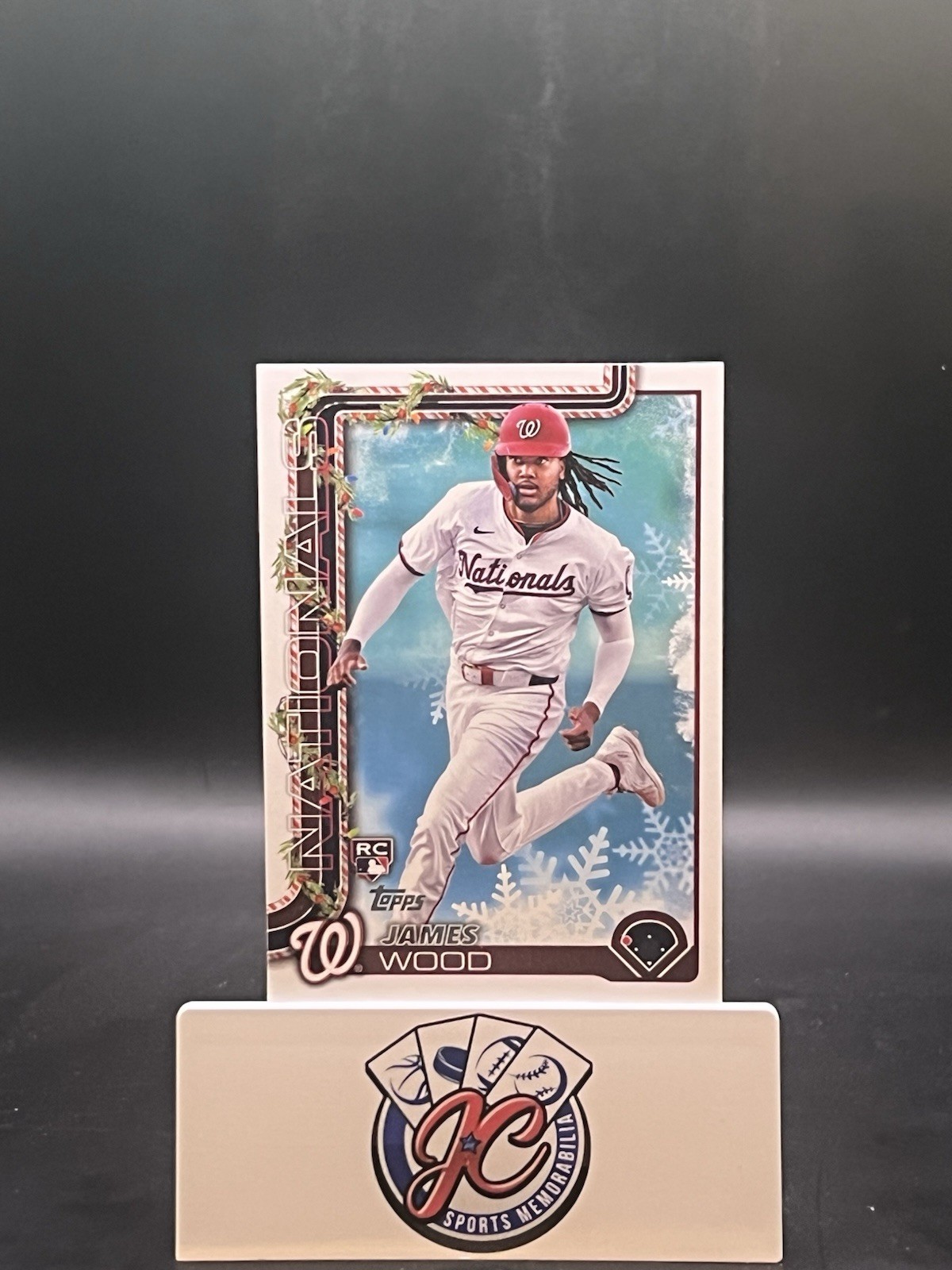 JAMES WOOD - 2025 Topps Holiday #H94 (RC)