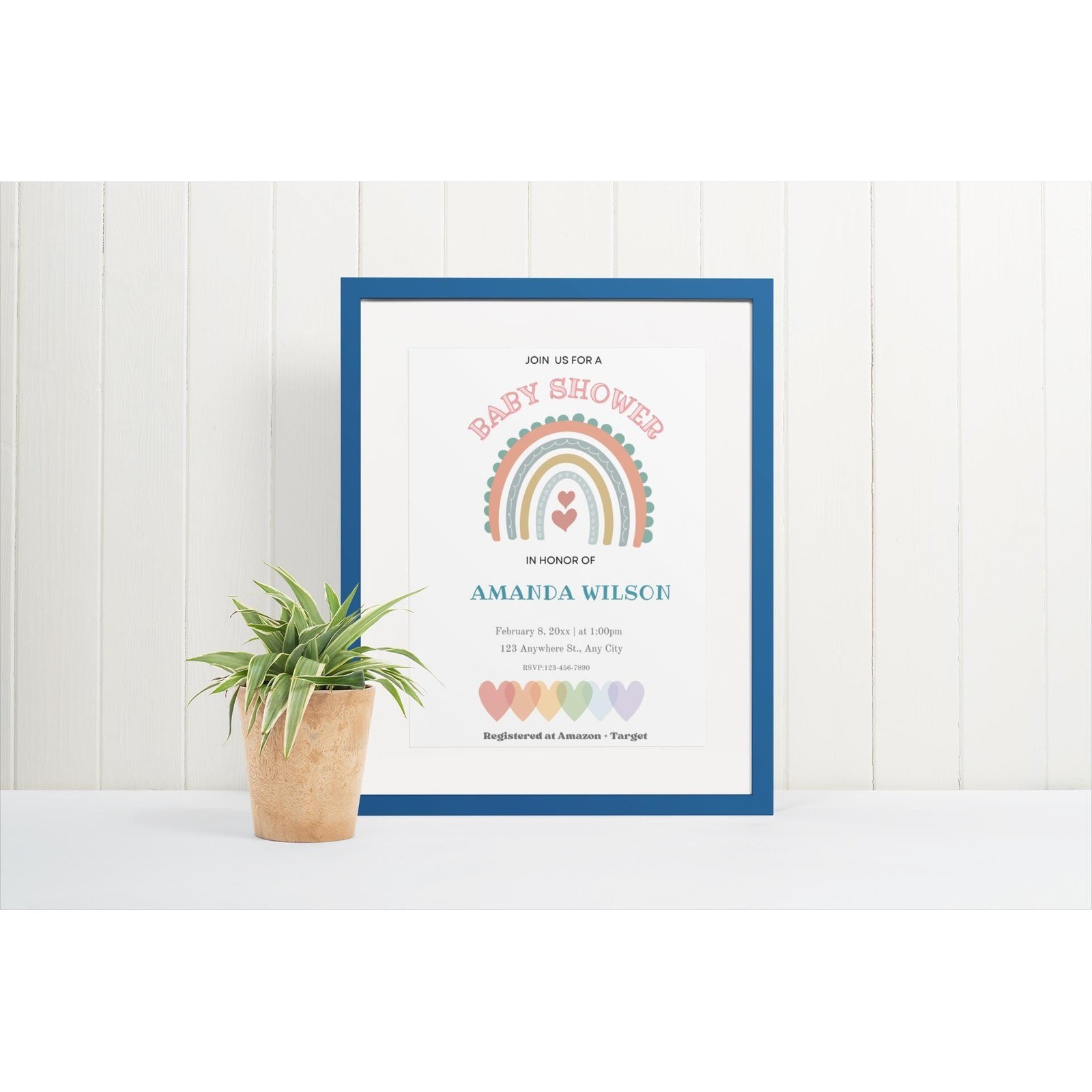 Digital Baby Shower | Editable Digital Download | Printable | Gender Neutral