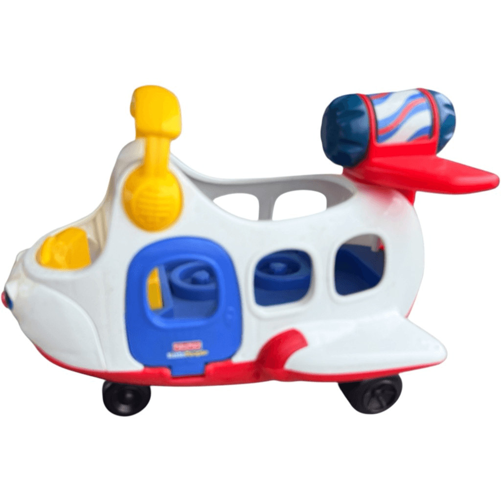Vintage Fisher Price LITTLE PEOPLE Spin n Fly Lil' Movers Airplane 2009