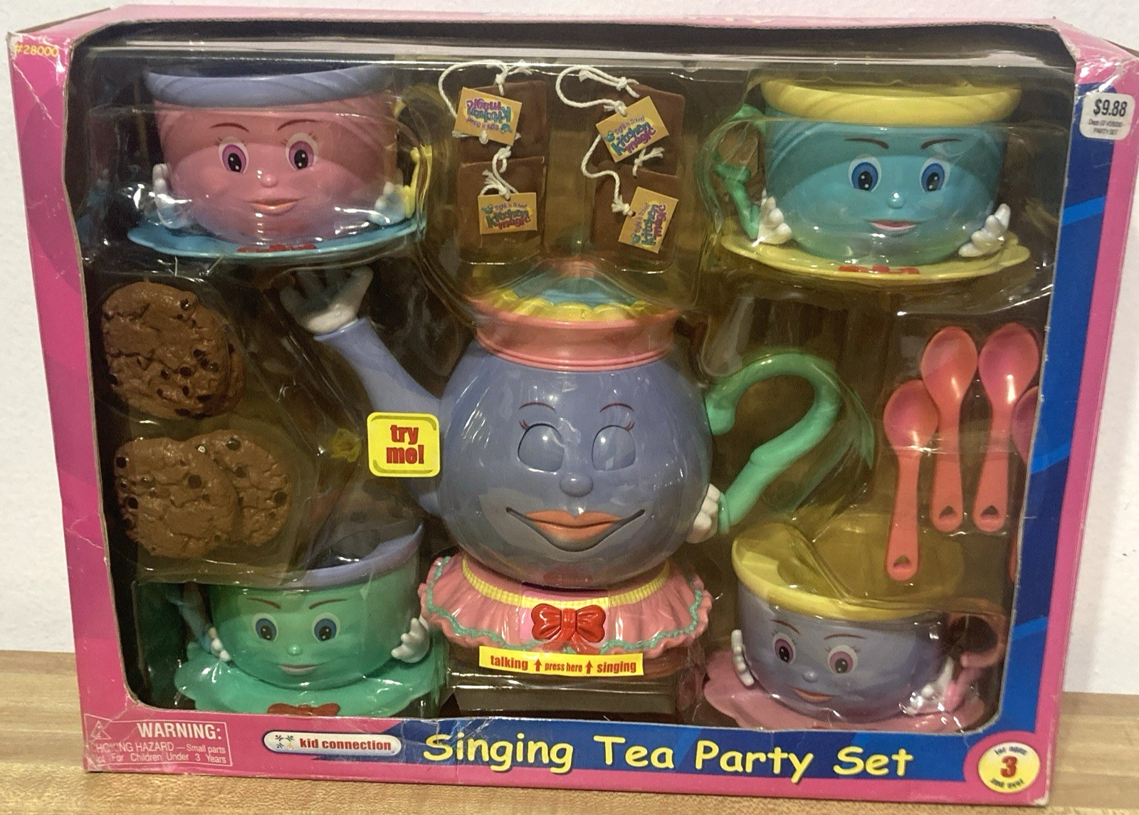 Kid Connection Animated Talking Singing Tea Party Set Y2K Vintage