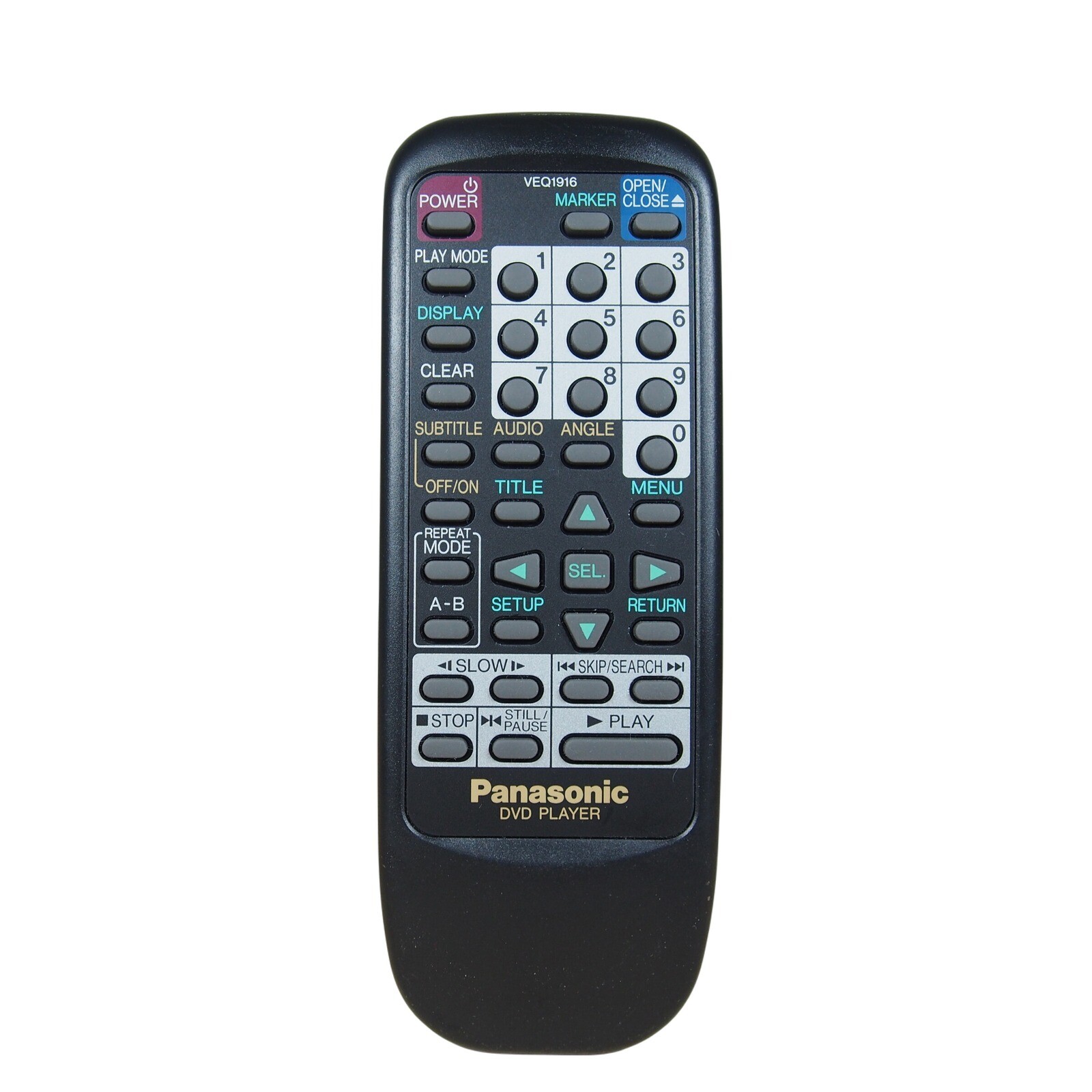Genuine Panasonic DVD Player Remote Control VEQ1916 UR64EC1822