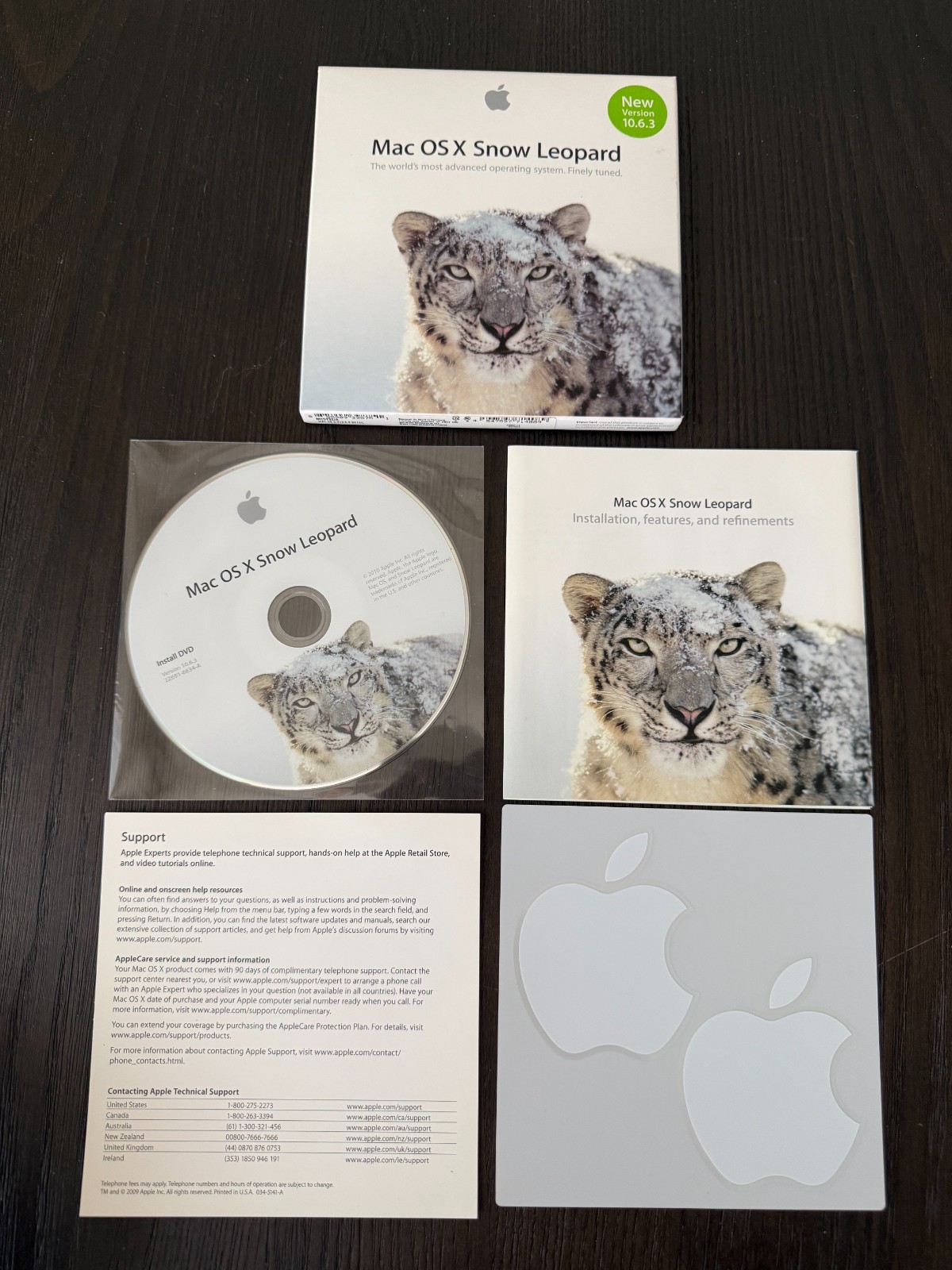 Mac OSX Snow Leopard version 10.6.3