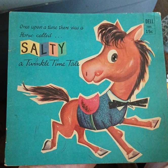 Dell Publishing Salty the Horse a Twinkle Time Tale Illustrated Softcover