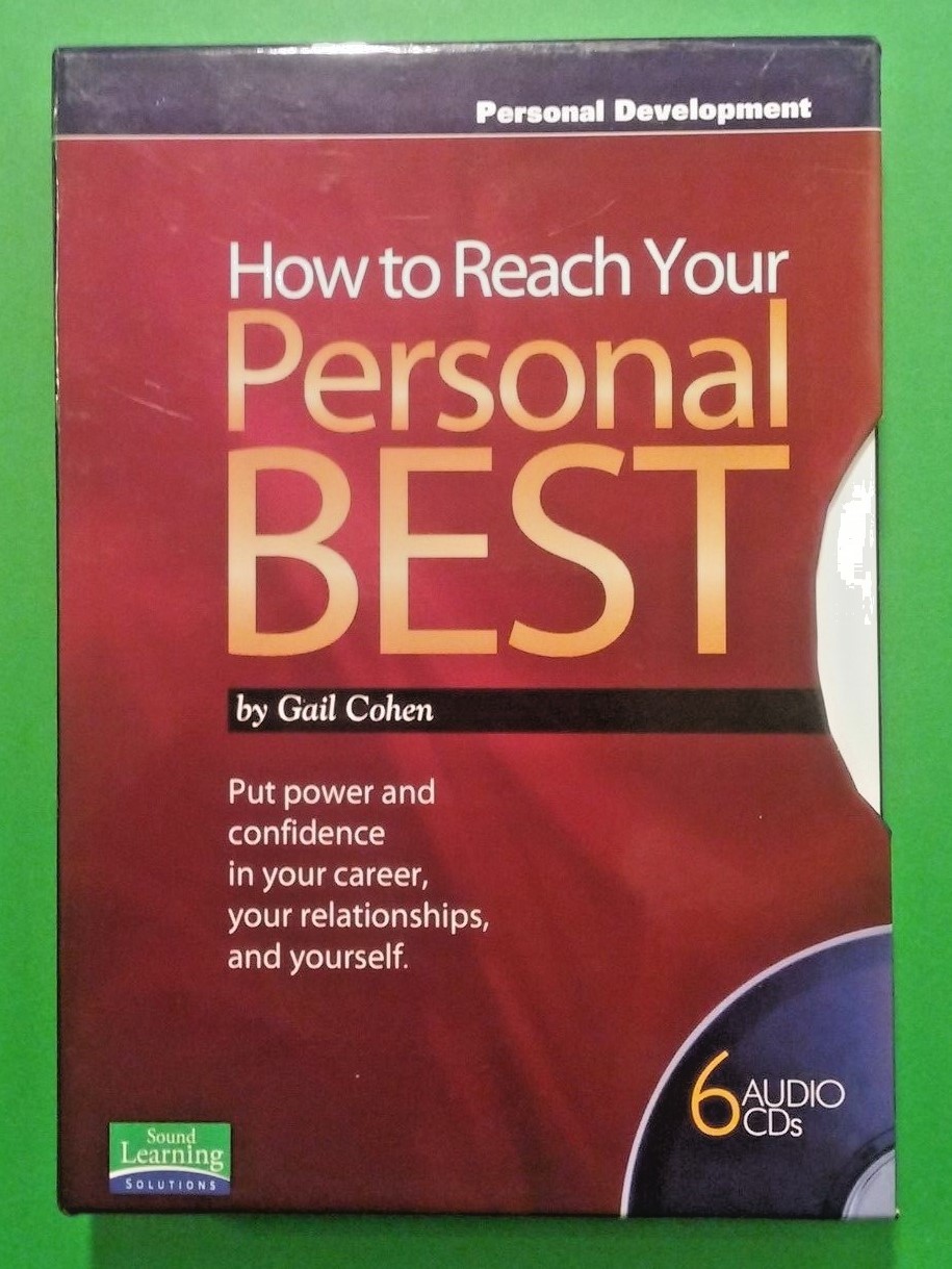 How To Reach Your Personal Best by Gail Cohen 6 Audio CDs 