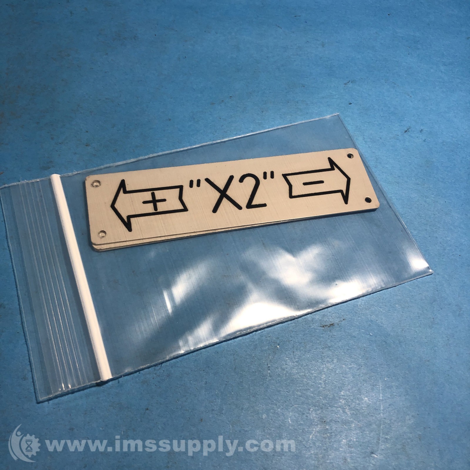 Pack of 3 Plus Minus "X2" Plates FNIP