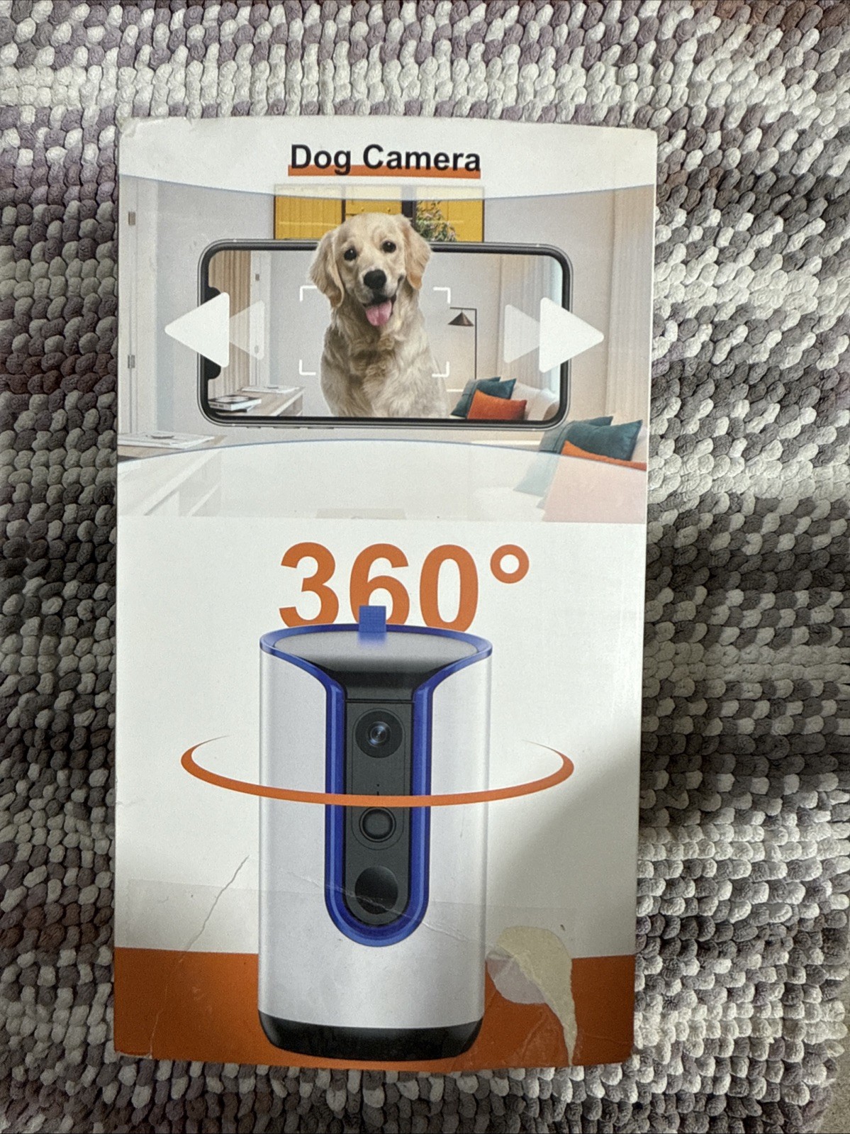 TWO WAY SMART PET FEEDER WITH PET CAMERA  AND TREAT TOSSING  MODEL PET  3 T