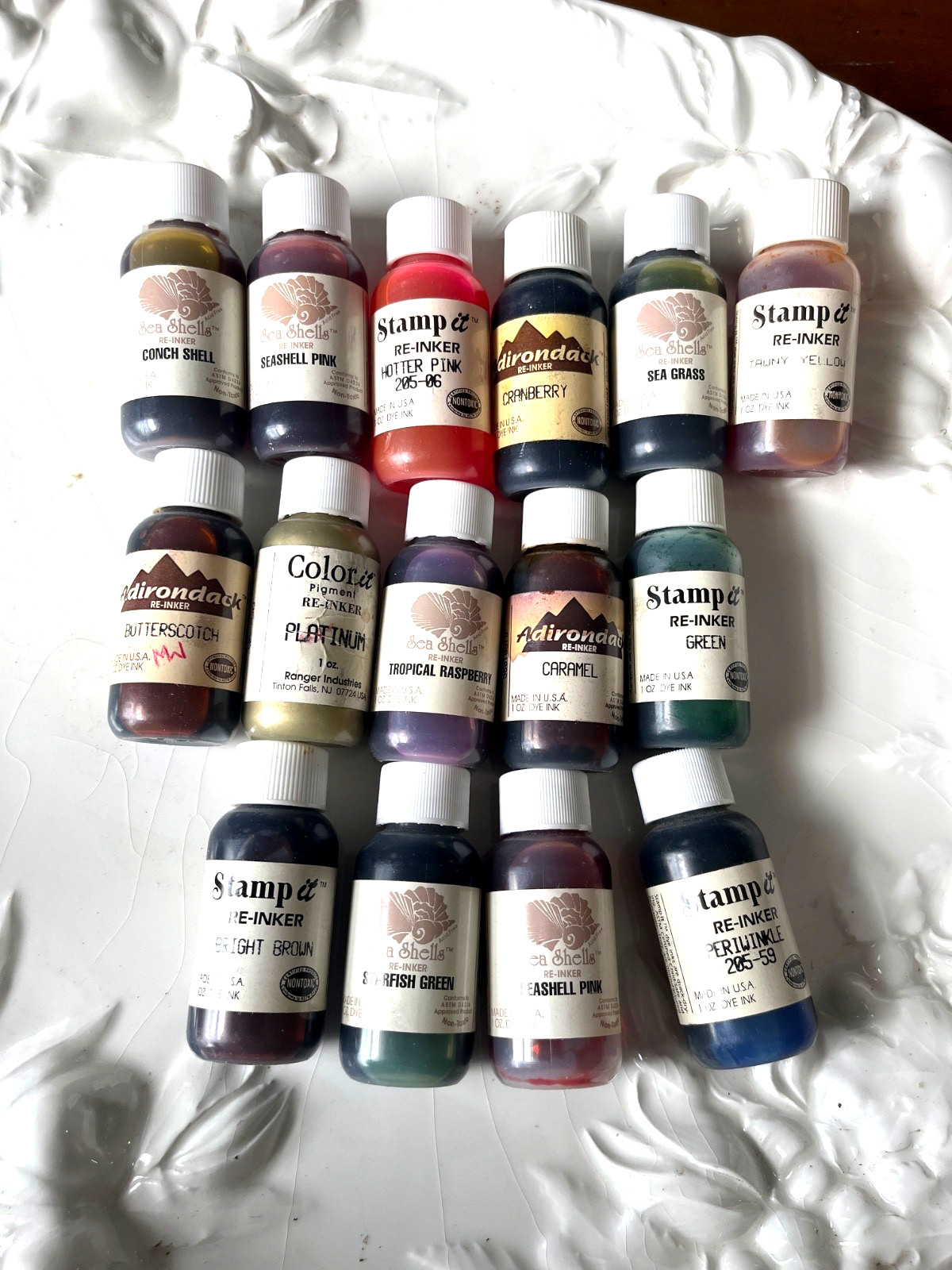 stamping reinkers set of 15