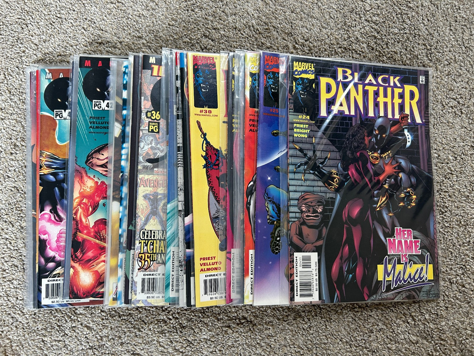 Black Panther x 27 #24,25,26,27,28,29,30,31,32,33,34,35,36,37,38,39,40,41,42-50