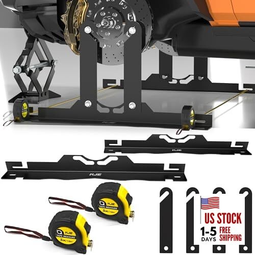  Upgraded 2 Pack Heavy Duty Wheel Alignment Tool Kit, Additional Alignment 