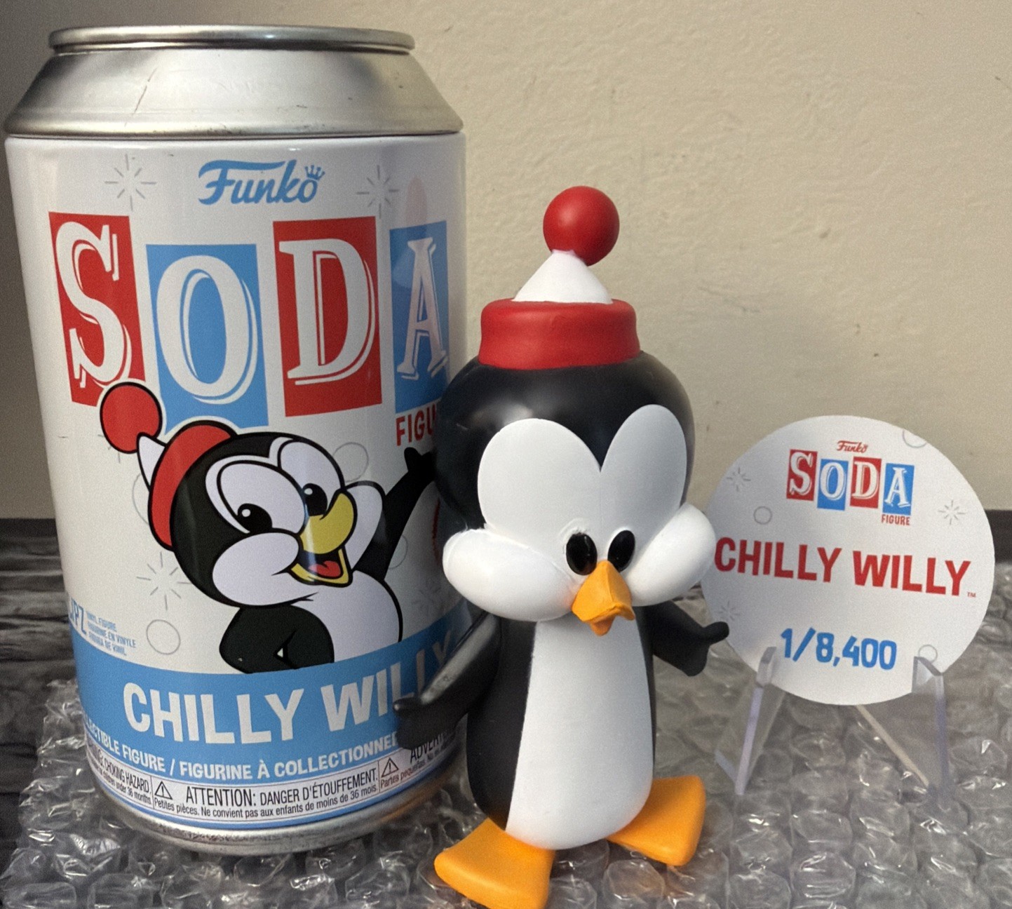 Funko Soda Pop Chilly Willy 1/8400 - Nice Condition - Fast Shipping