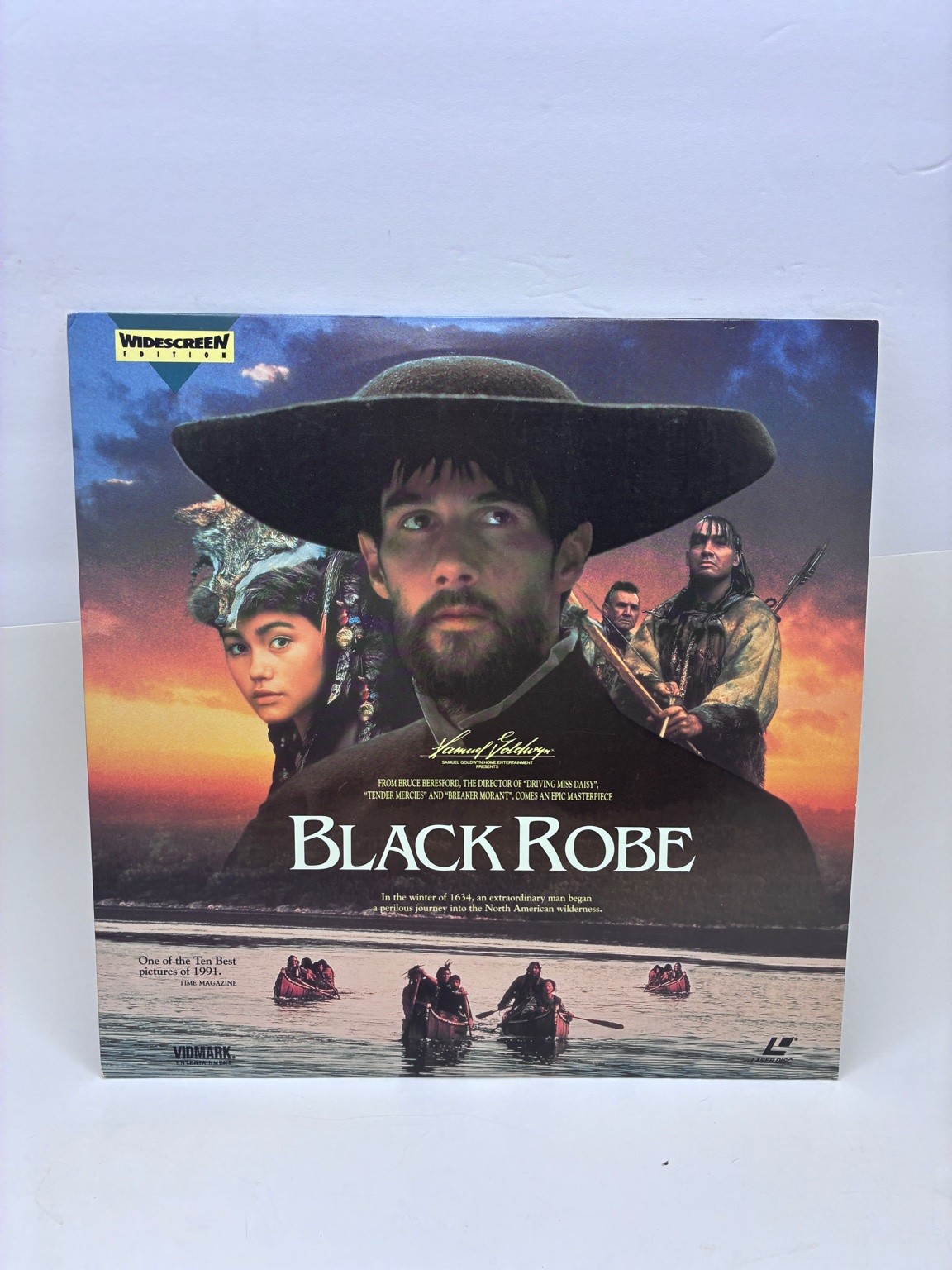 Black Robe LaserDisc 1991 Widescreen Historical Drama LIVE Home Video