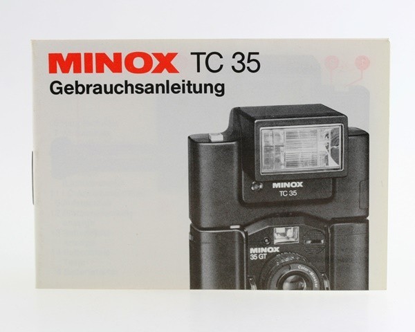 Manual Minox TC35 TC 35 TC-35 Camera Guide