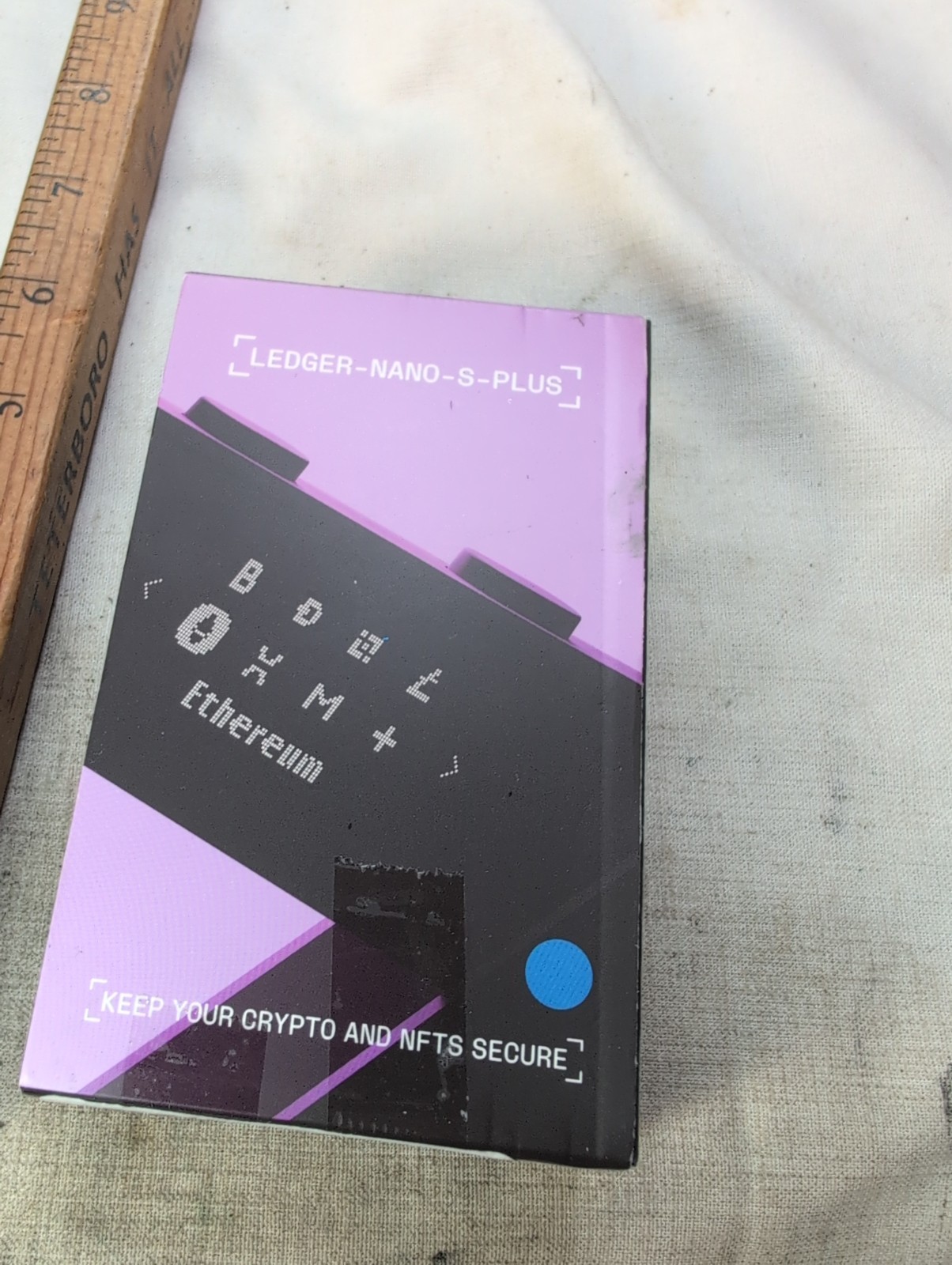 Ledger Nano S Plus USB Type-C Crypto Hardware Wallet For Bitcoin Open Box Blue