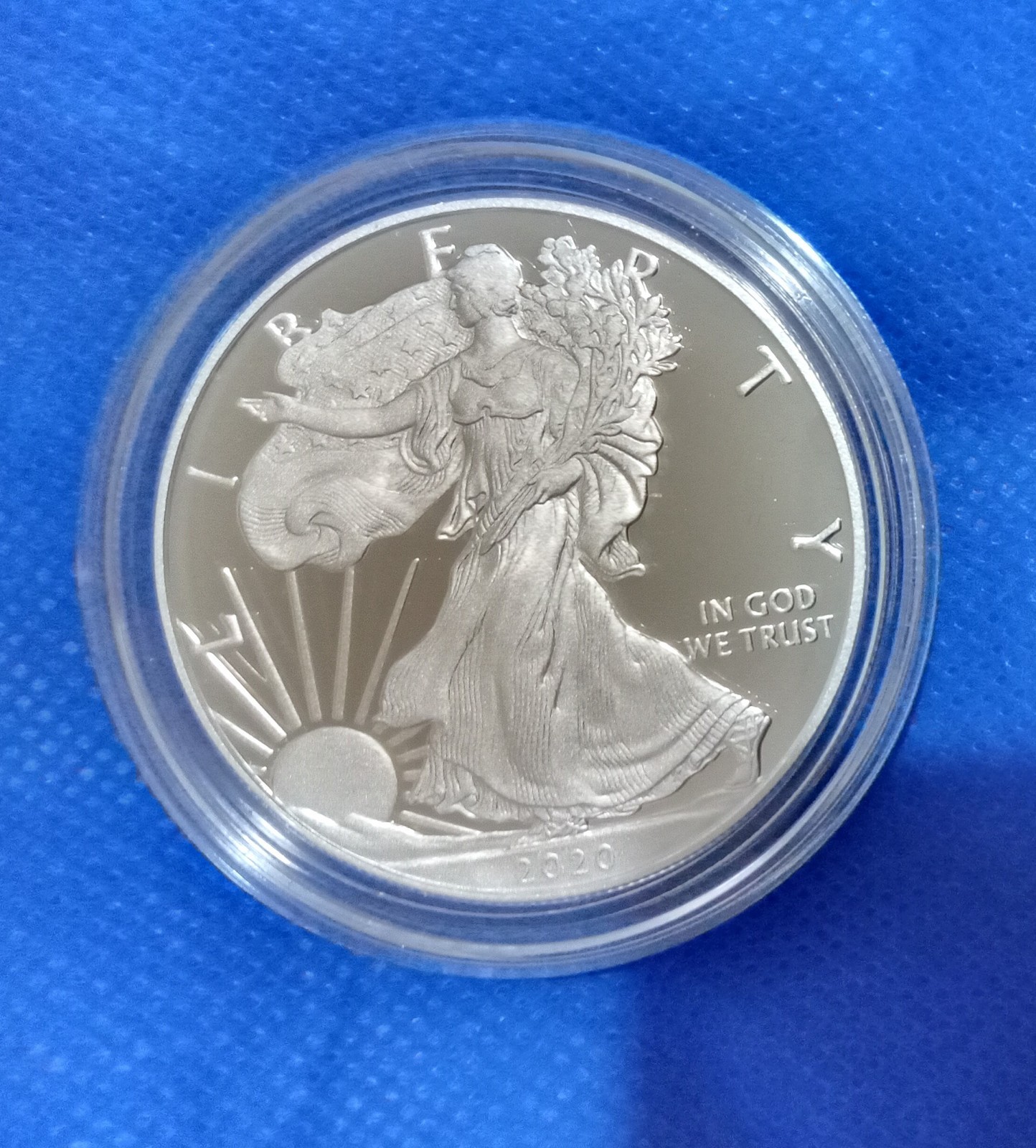 2020 American Eagle Silver Coin uncirculated