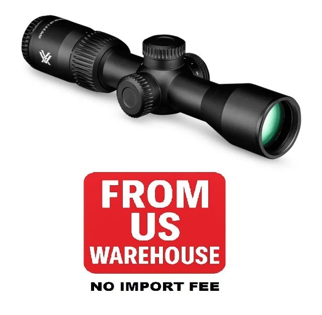 Vortex Crossfire HD 1.5-5.5x32 Scout Scope - Illuminated Dead-Hold 2A BDC