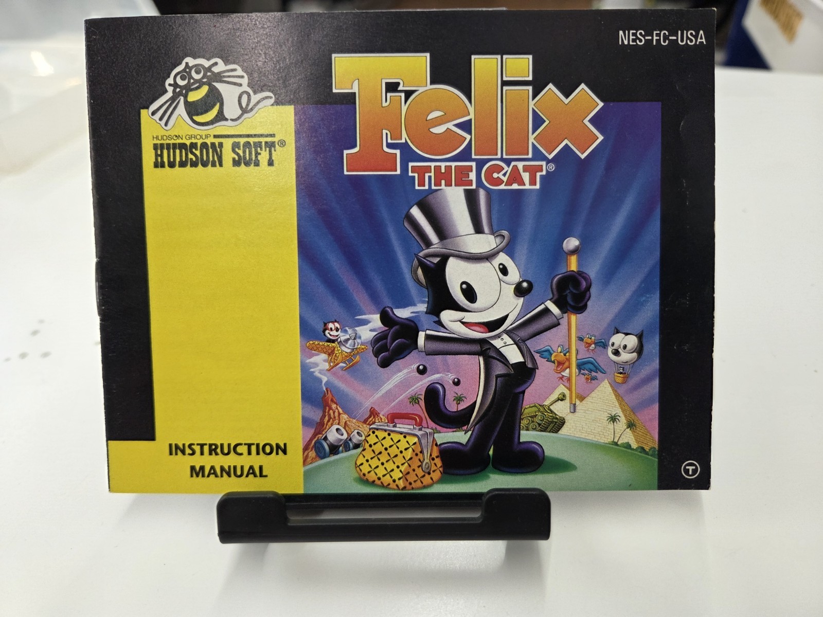 Felix The Cat Nintendo NES Manual AUTHENTIC Instruction Booklet Only