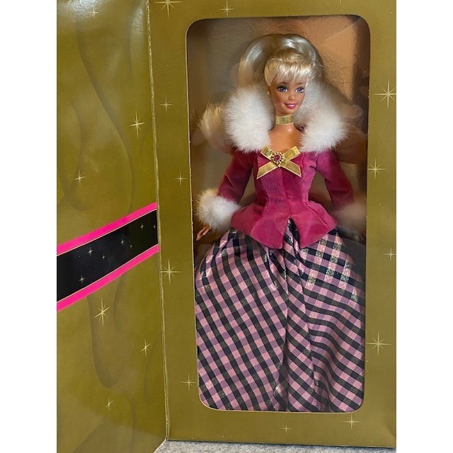 Barbie Winter Rhapsody Blnd Hair Special Edition Avon Exclusive Doll 1996**VNTG