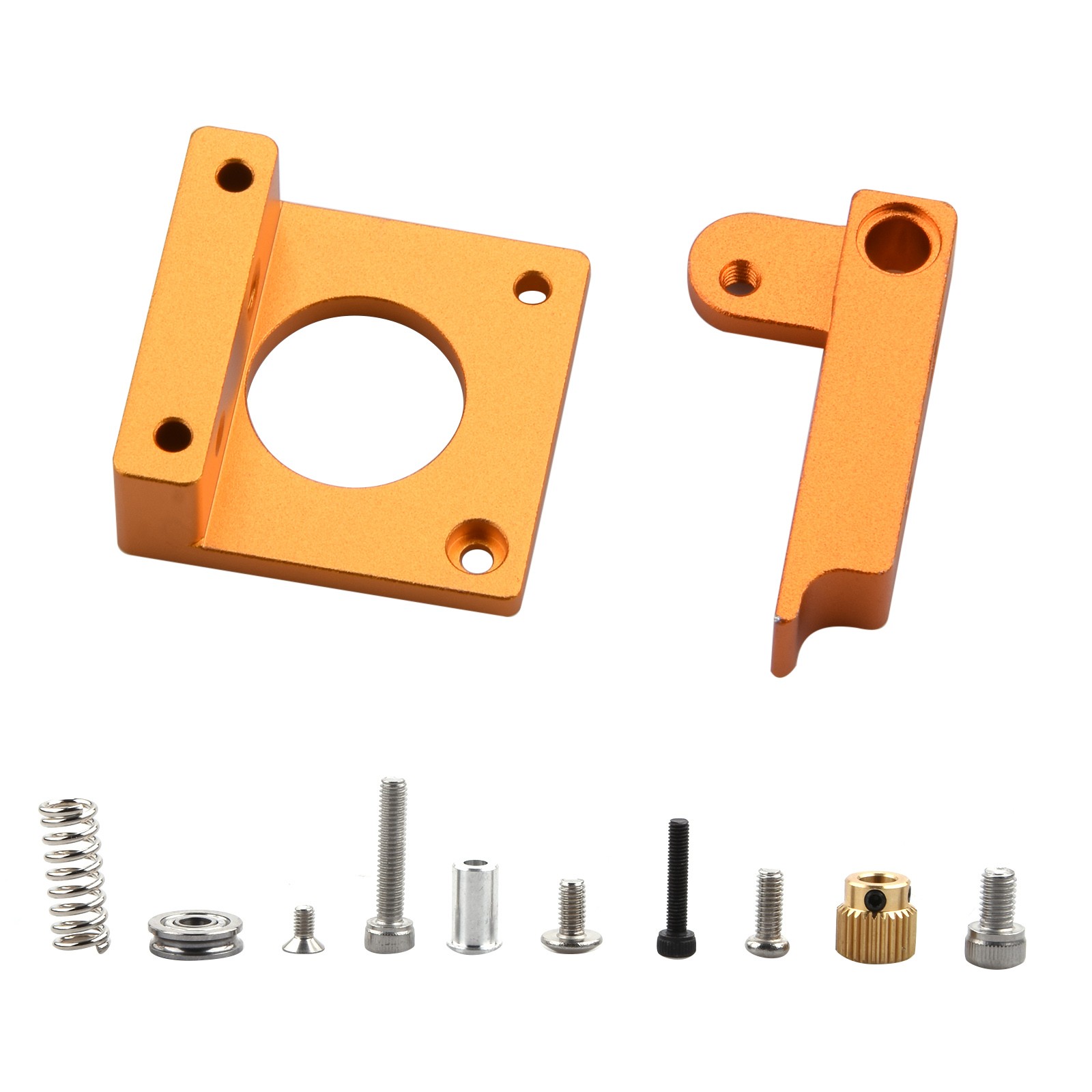 New MK8 Extruder Aluminum Block Right Hand For 1.75mm Filament 3D Printer q