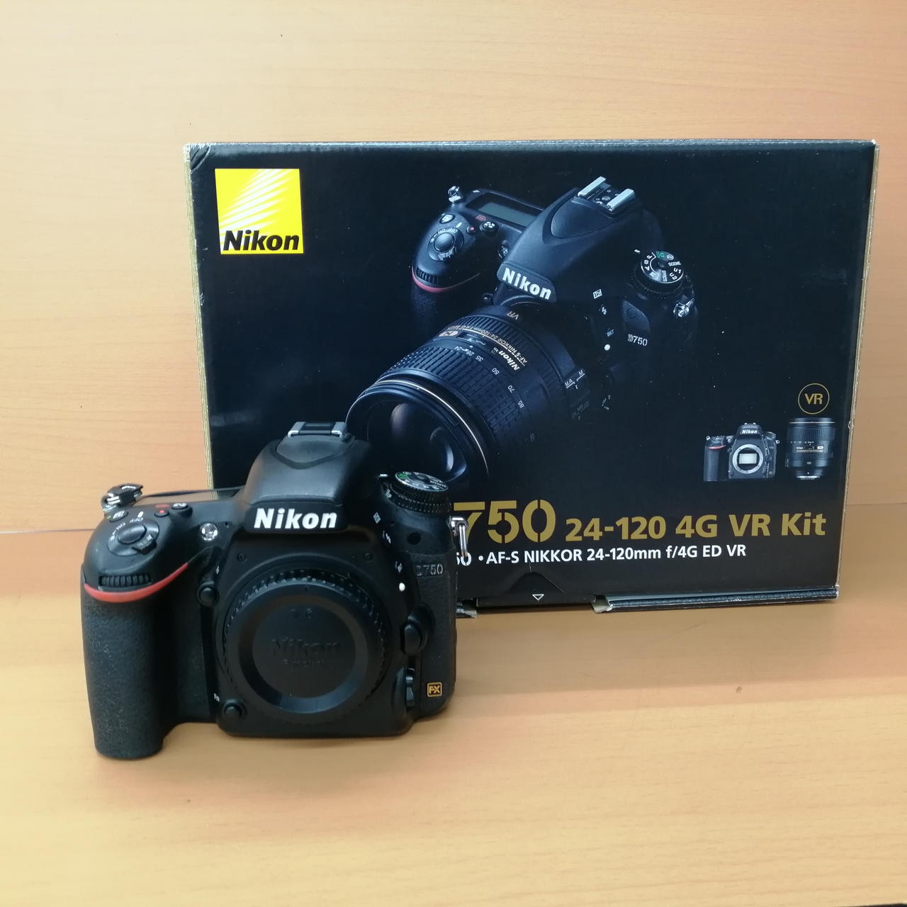 Nikon D750 Digital SLR Camera Kit 24.3MP Full Frame + 24-120mm VR Lens From Japa