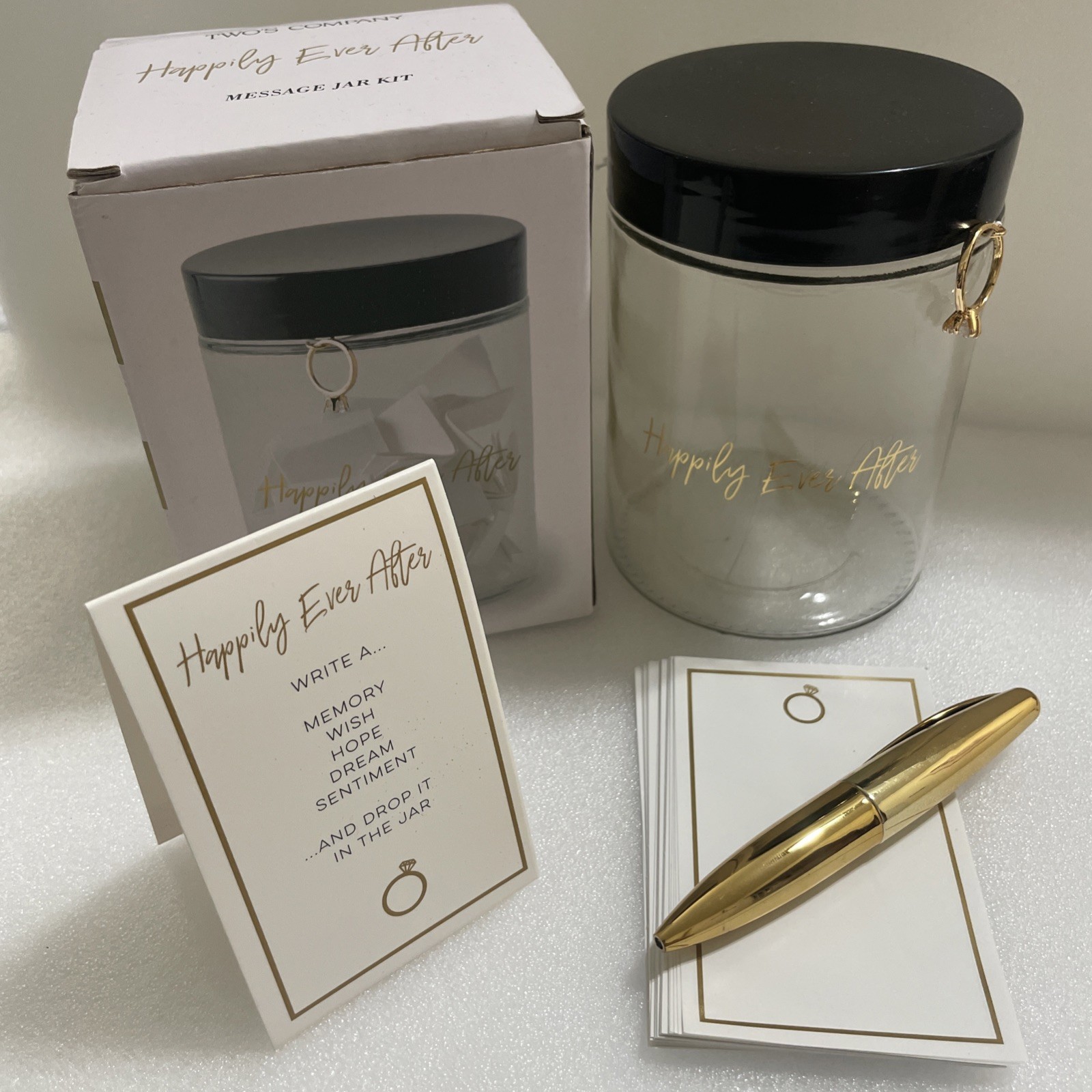 Happily Ever After Fill The Jar Kit for Wedding party~ Two's Company