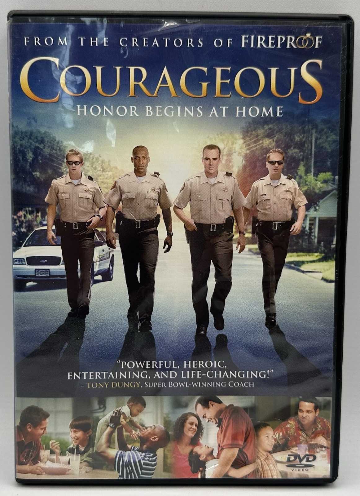 Courageous DVD Widescreen Alex Kendrick Kevin  Downes Ken Bevel Ben Davies 2011