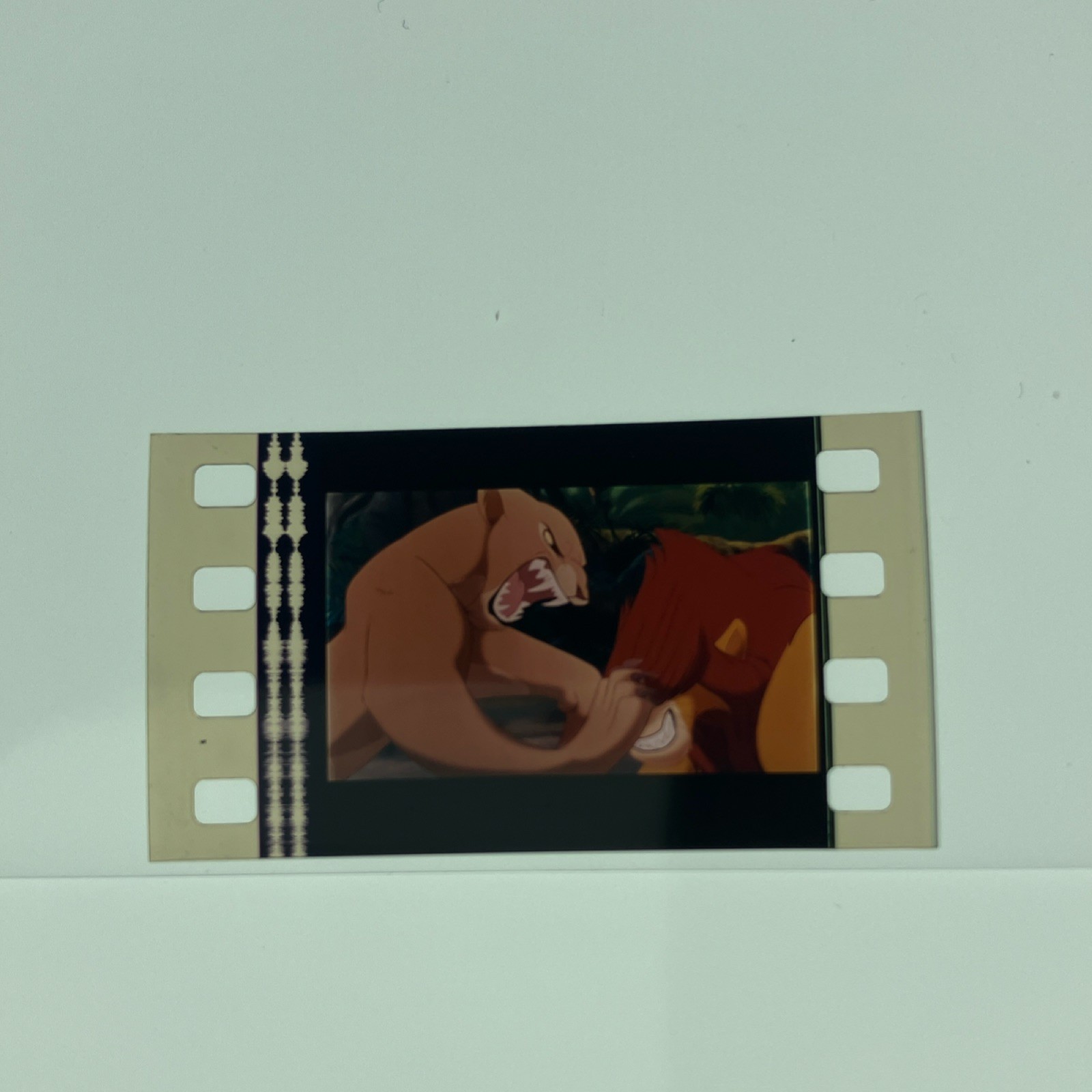 Disney The Lion King Authentic Simba & Nala 35mm Movie Cell
