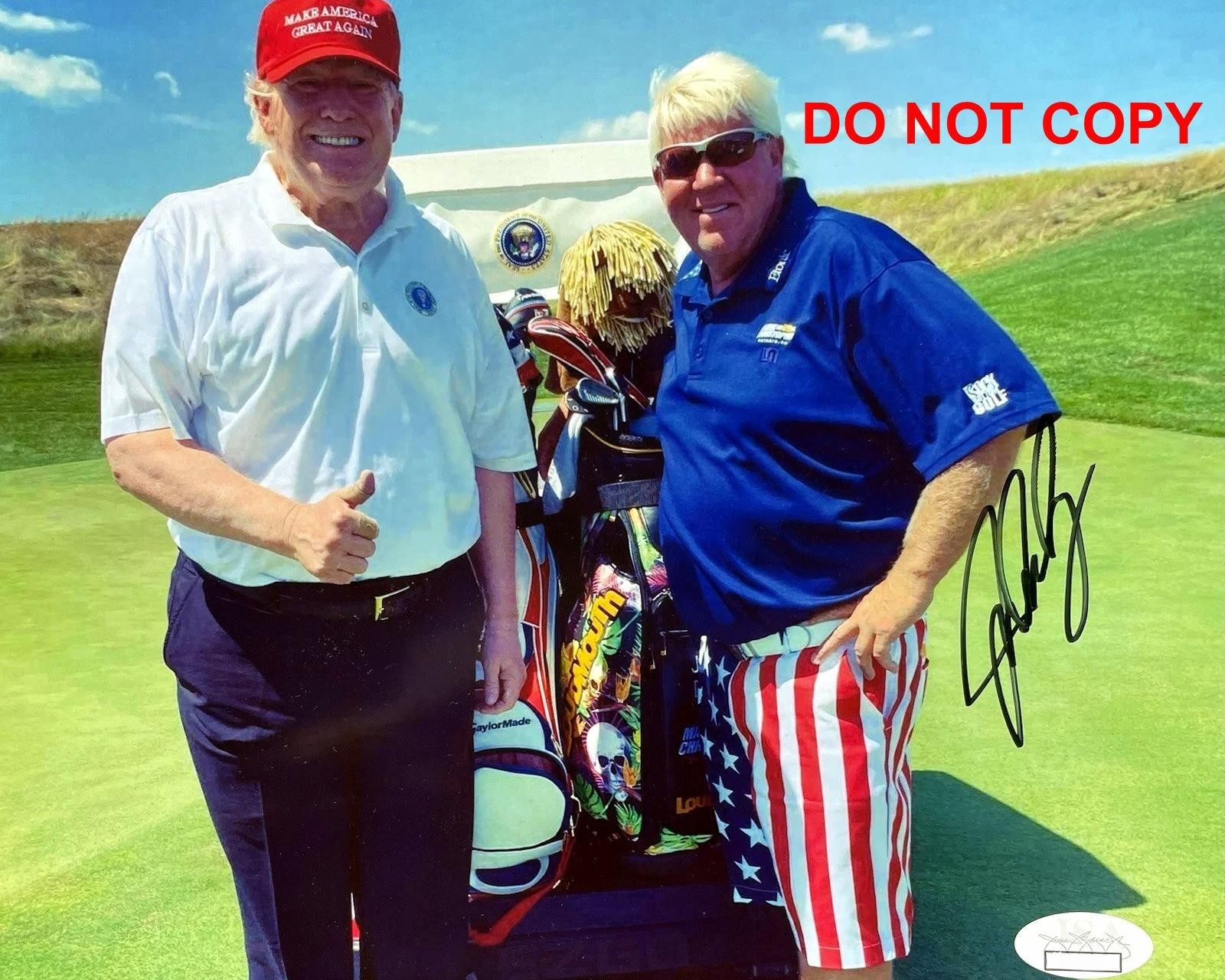 John Daly GOLF LEGEND Signed Autographed REPRINT 8x10 Photo RP 4