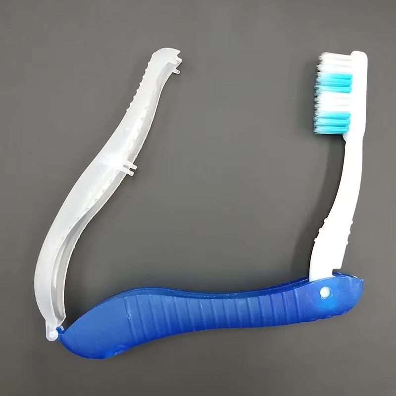Sports Travel Hygiene Oral Portable Disposable Folding Travel Camping Toothbrush