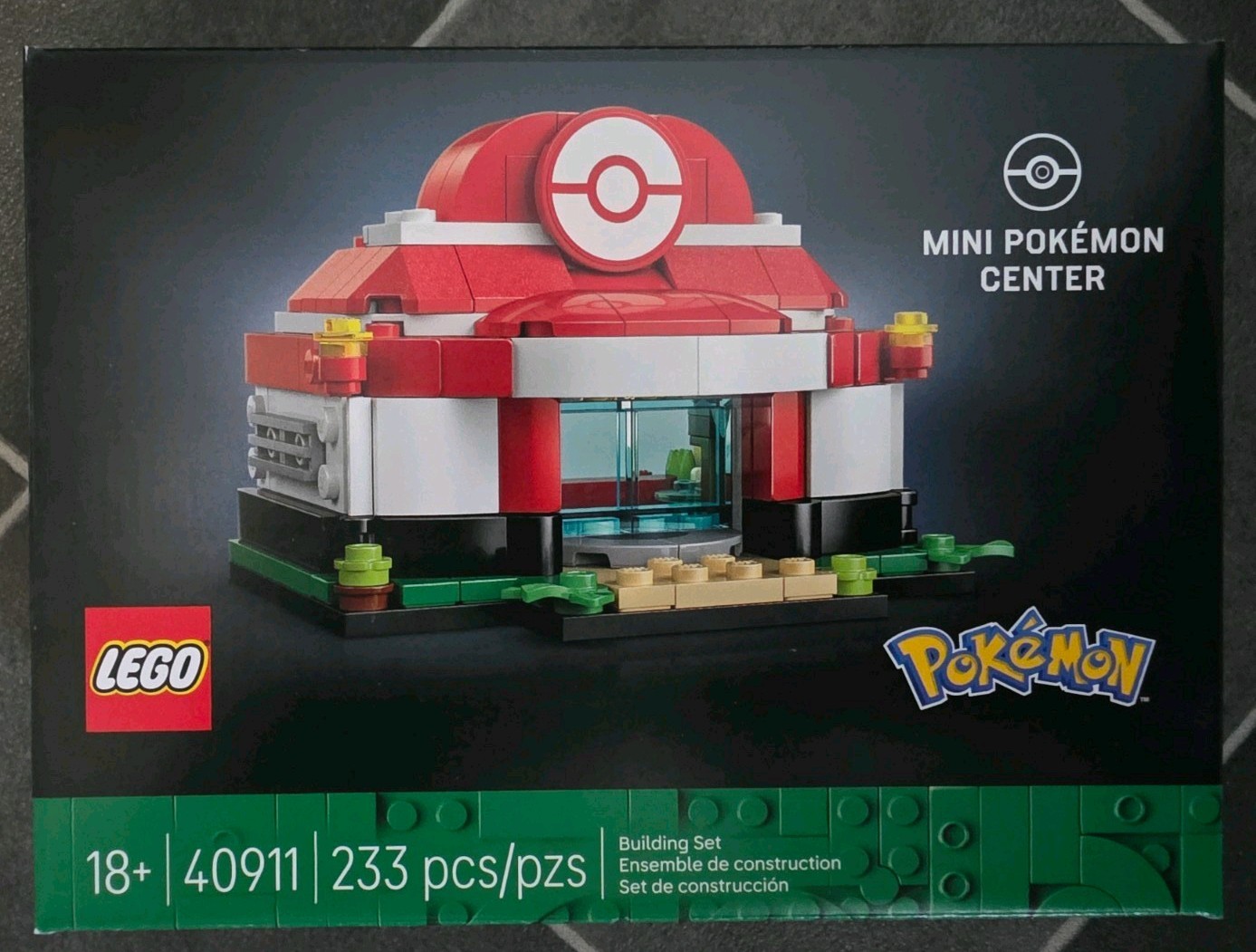 LEGO 40911 Mini Pokemon Center - Brand New - In Hand, Ready to Ship!