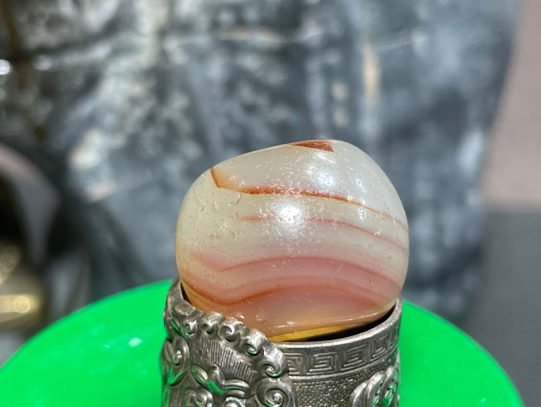 Old Tibetan Nepalese Himalayan Ancient eye Old Dzi Talisman Beads Amulet 老天珠