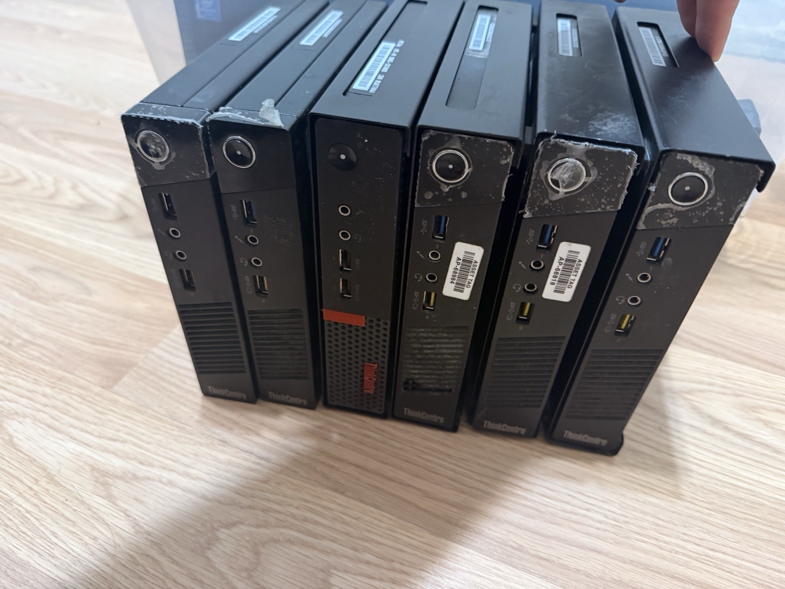Lot of 20 Desktop Computers (Lenovo ThinkCentre & similar PCs)