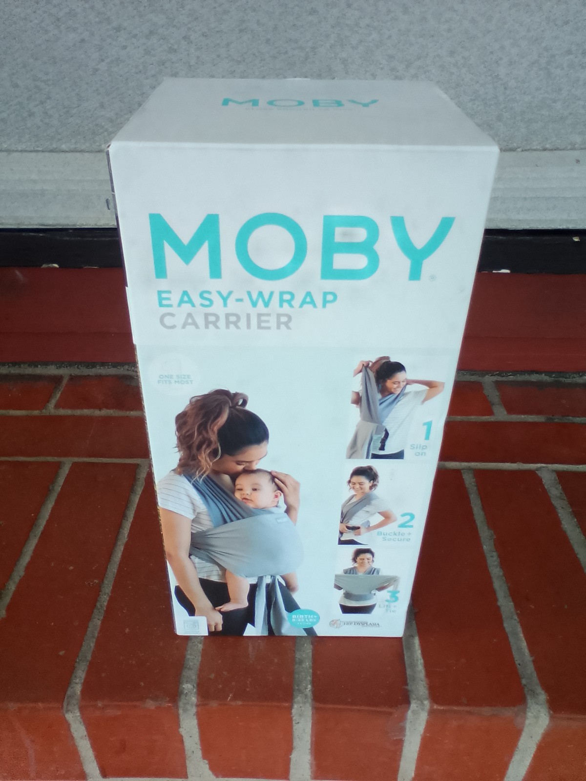 Moby Easy-Wrap Baby Carrier - Smoked Pearl