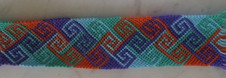 Friendship Bracelet Bookmark Knotted