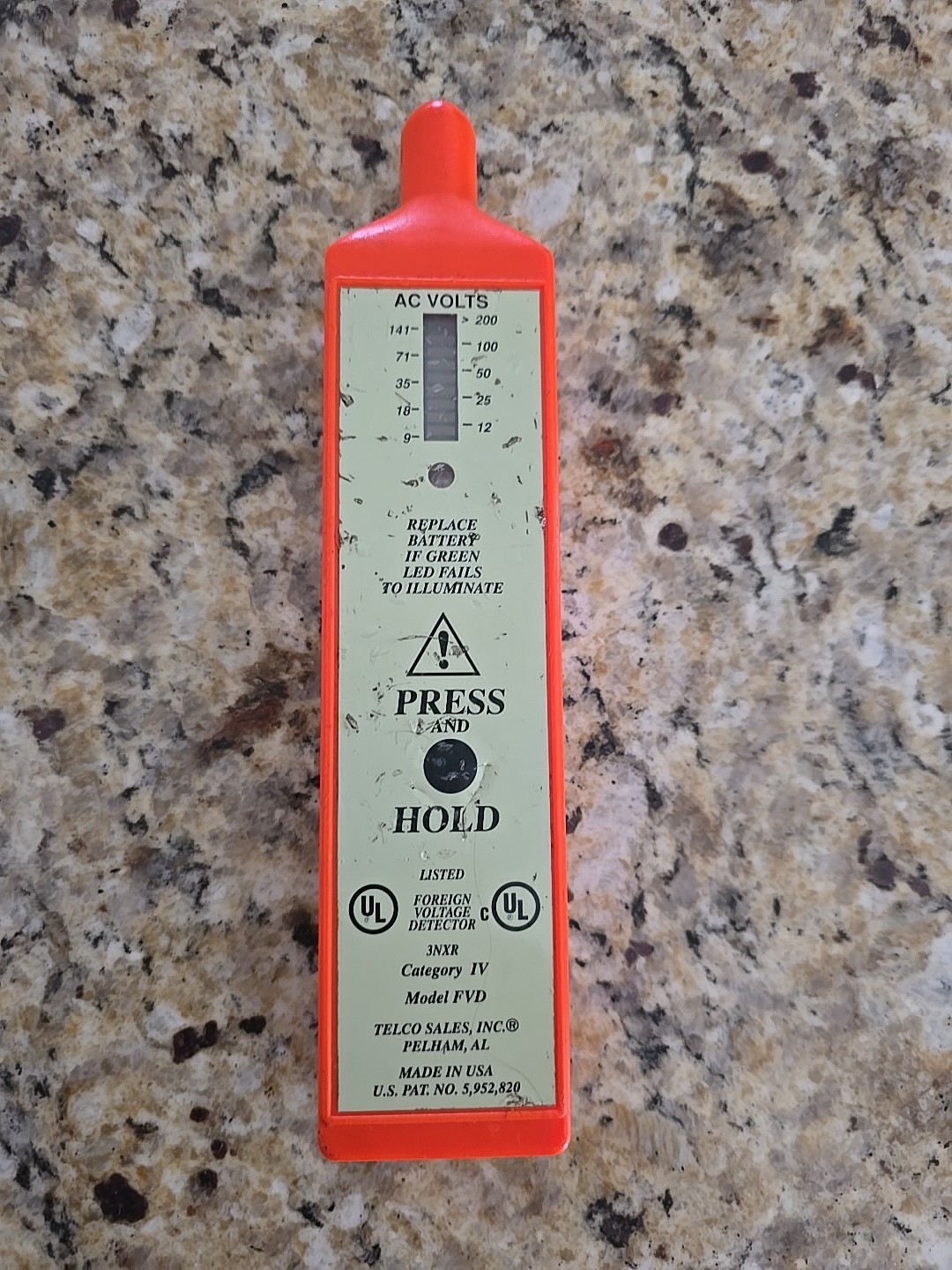 Used Telco Sales FVD Foreign Voltage Detector AC 3NXR