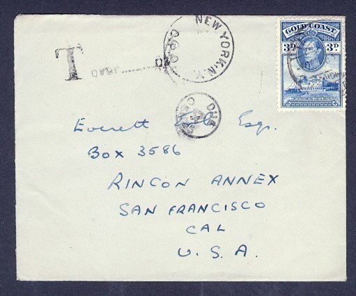 GOLD COAST TAKARADI KGVI 3D SHORT PAID TO USA