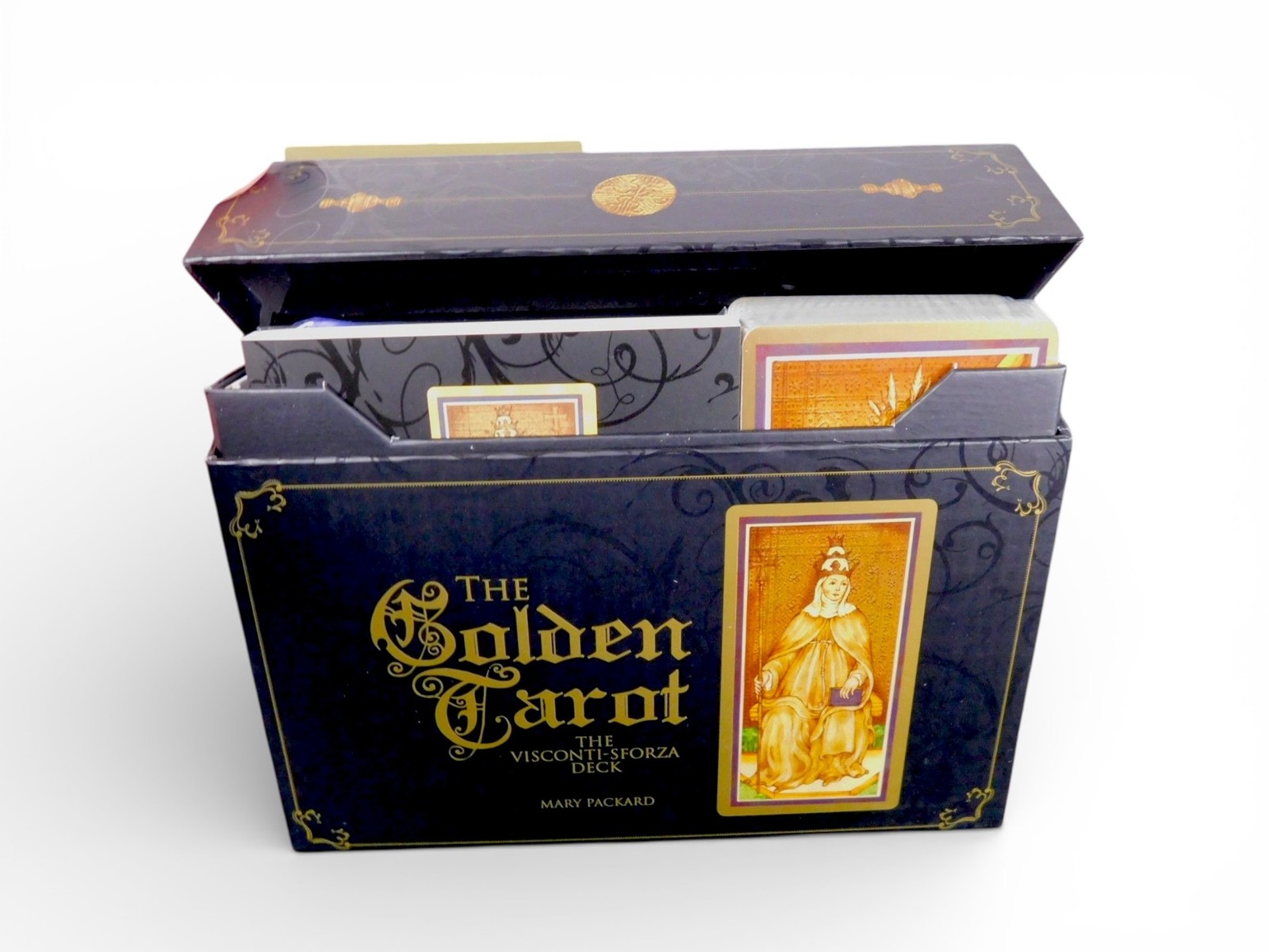 The Golden Tarot Visconti Sforza 78 Card Deck Mary Packard Oracle Divination