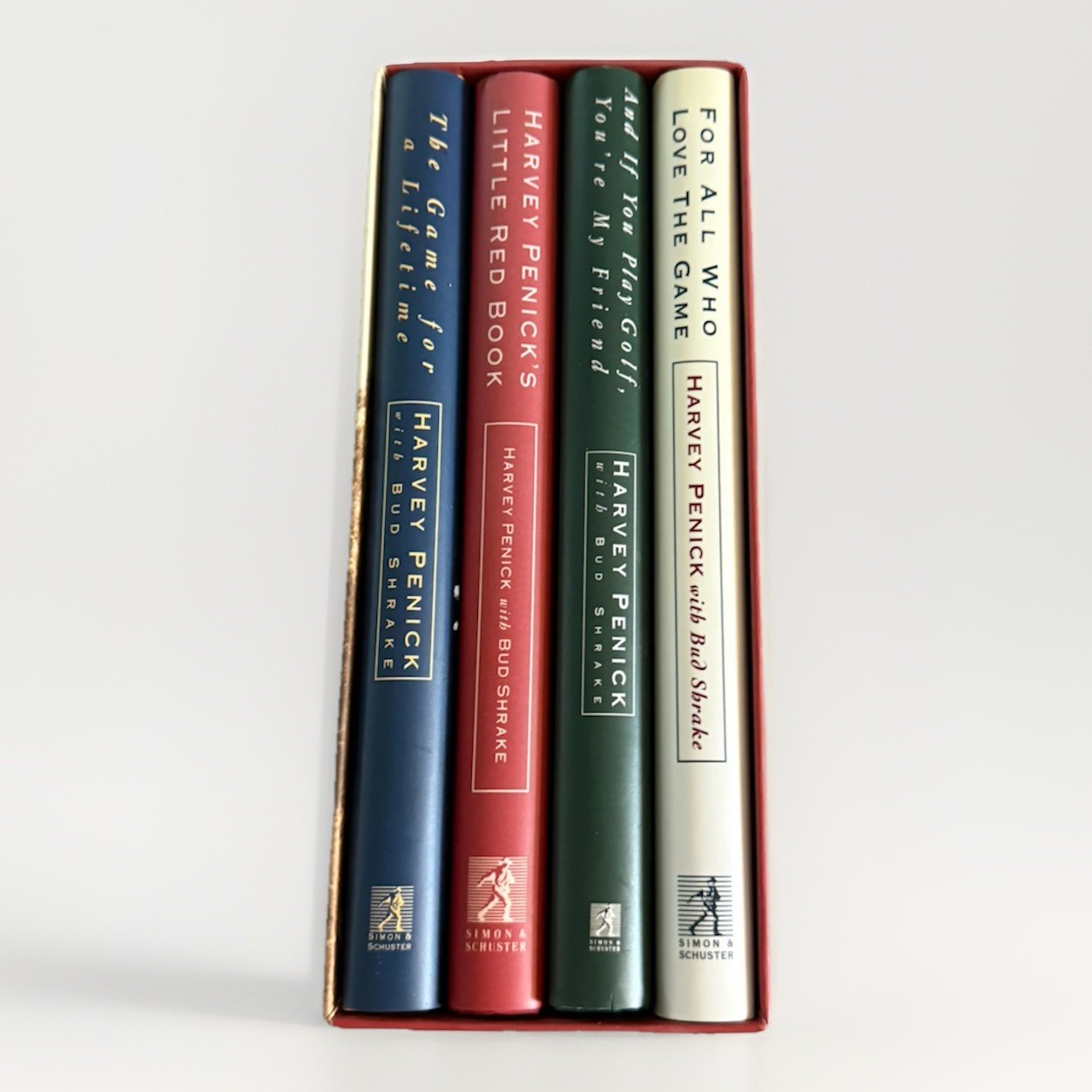 Harvey Penick Four Golf Classics Great Condition Hard Covers 1992